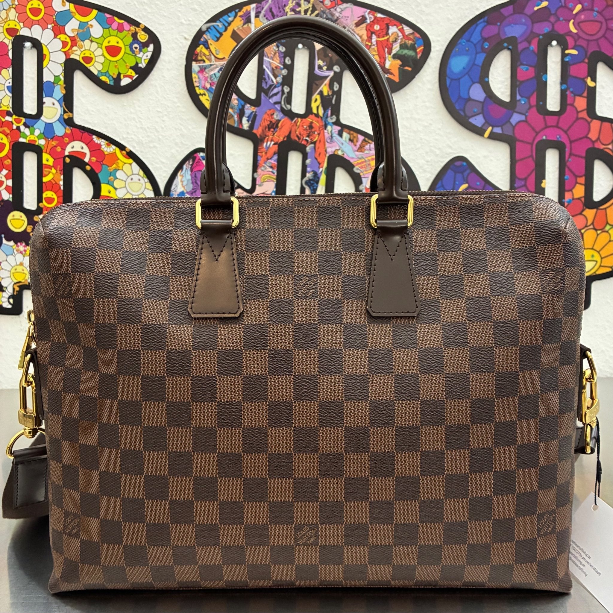 Louis Vuitton Porte Documents Damier Ebene