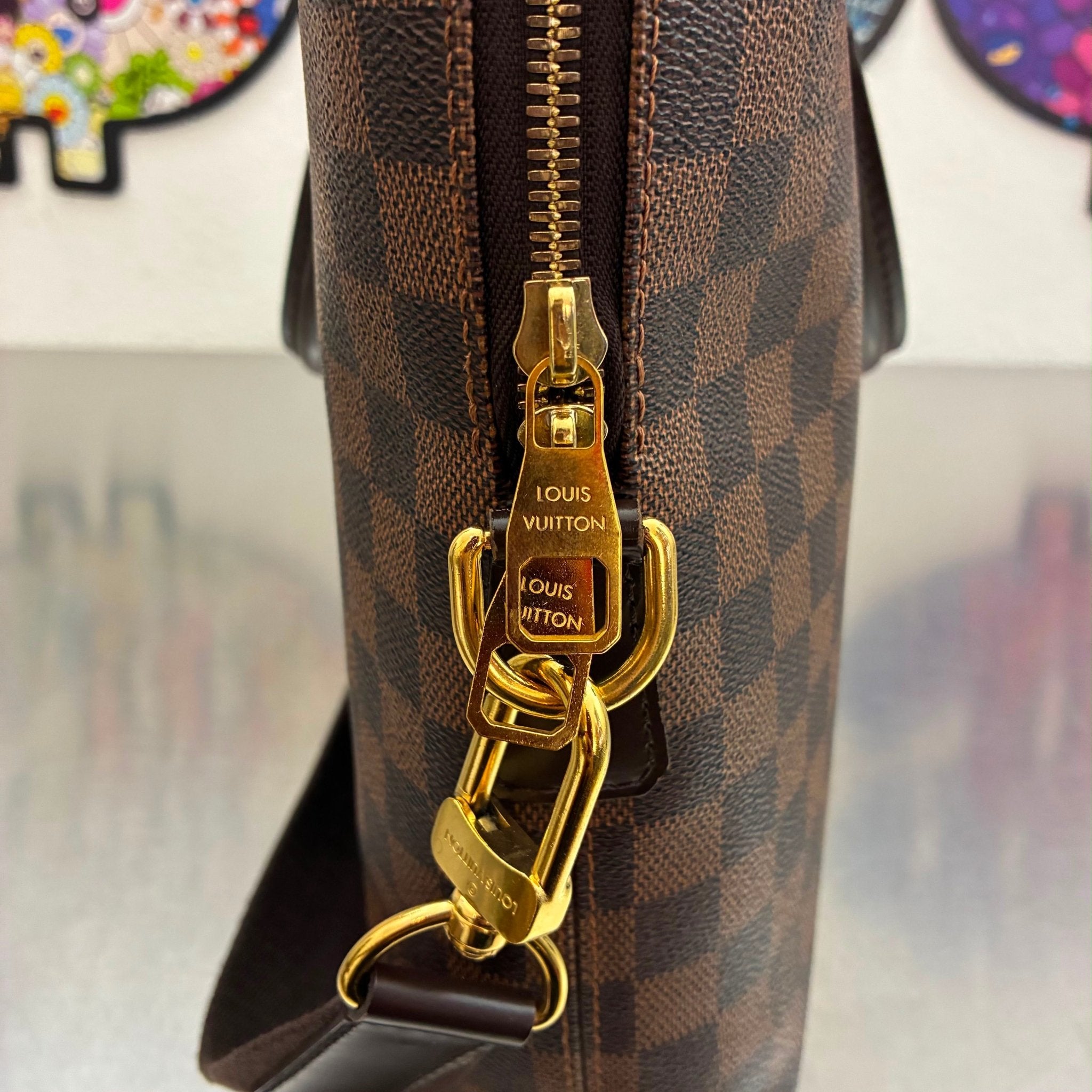 Louis Vuitton Porte Documents Damier Ebene