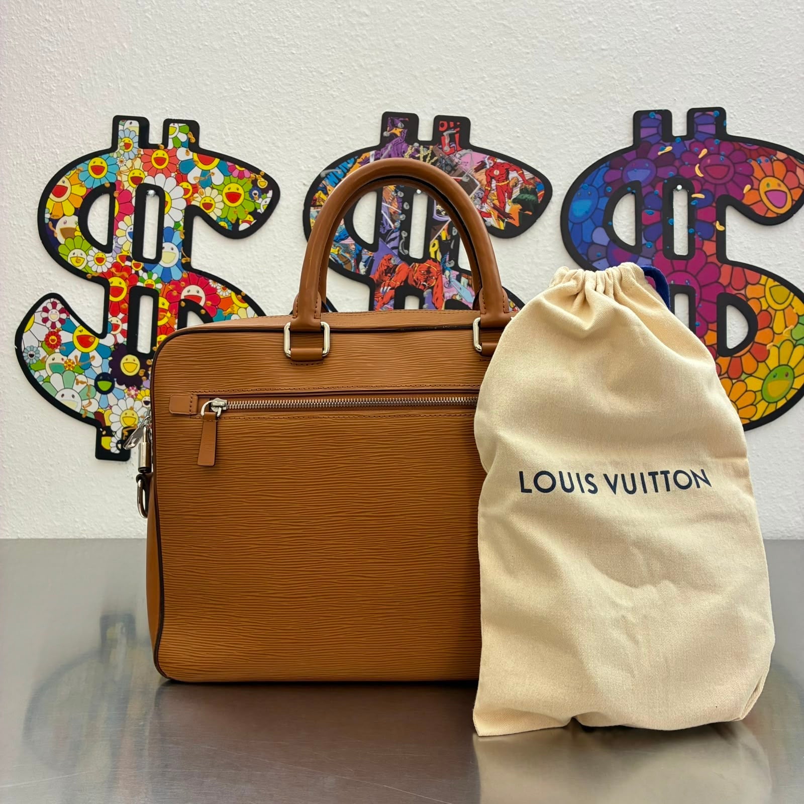 Louis Vuitton Porte Documents Epi