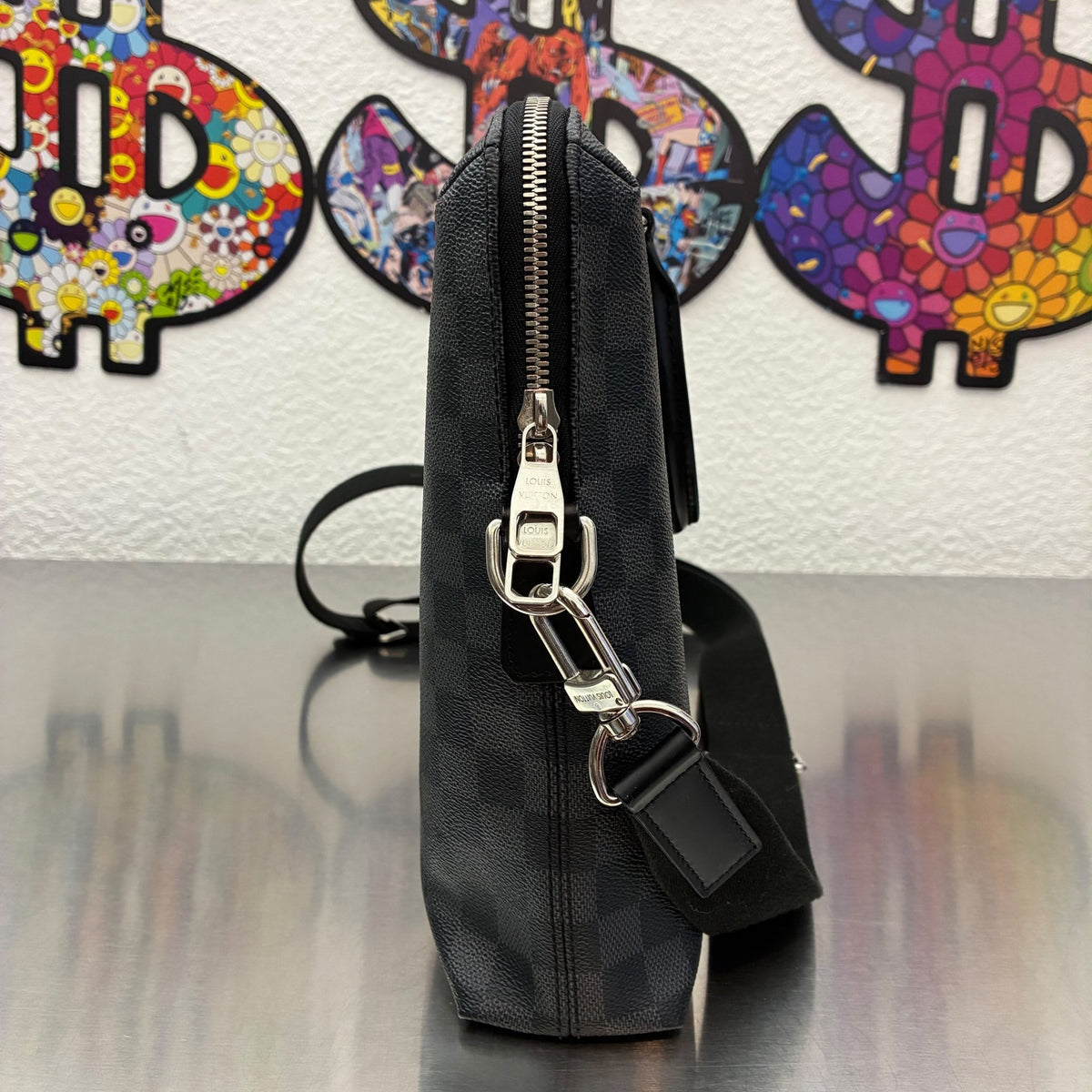 Louis Vuitton Porte Documents Jour Damier Graphite