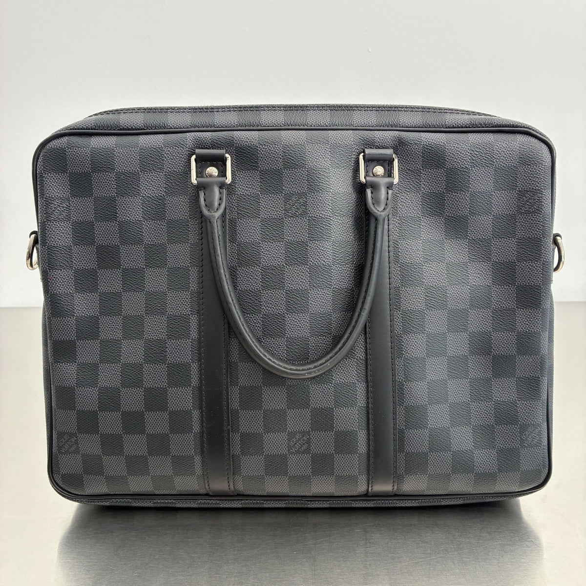 Louis Vuitton Porte Documents Voyage Damier Graphite