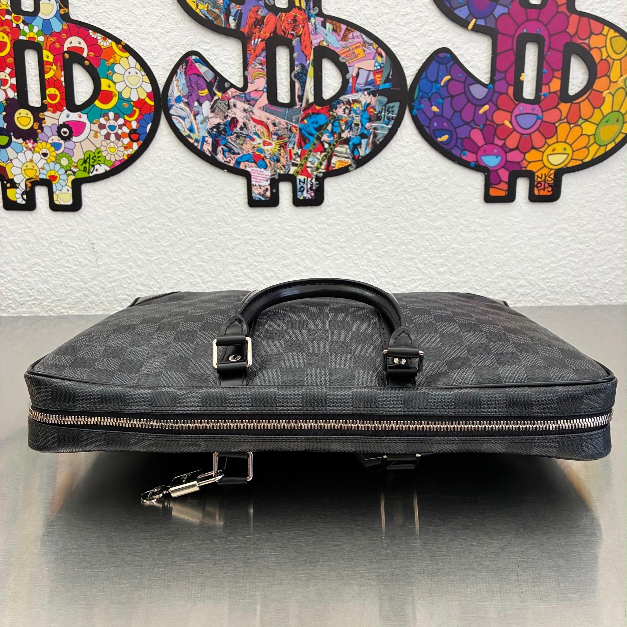 Louis Vuitton Porte Documents Voyage Damier Graphite