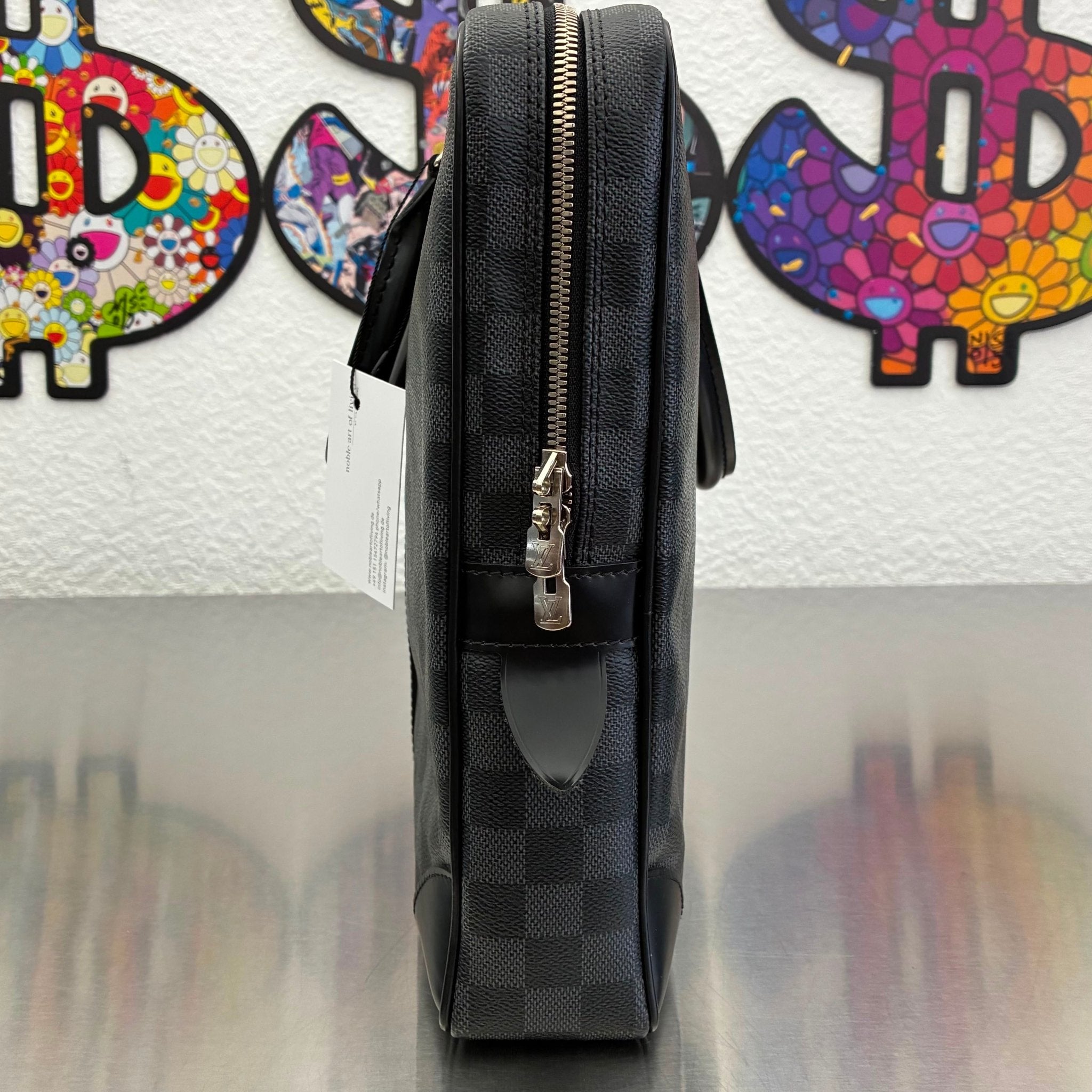 Louis Vuitton Porte Documents Voyage Damier Graphite