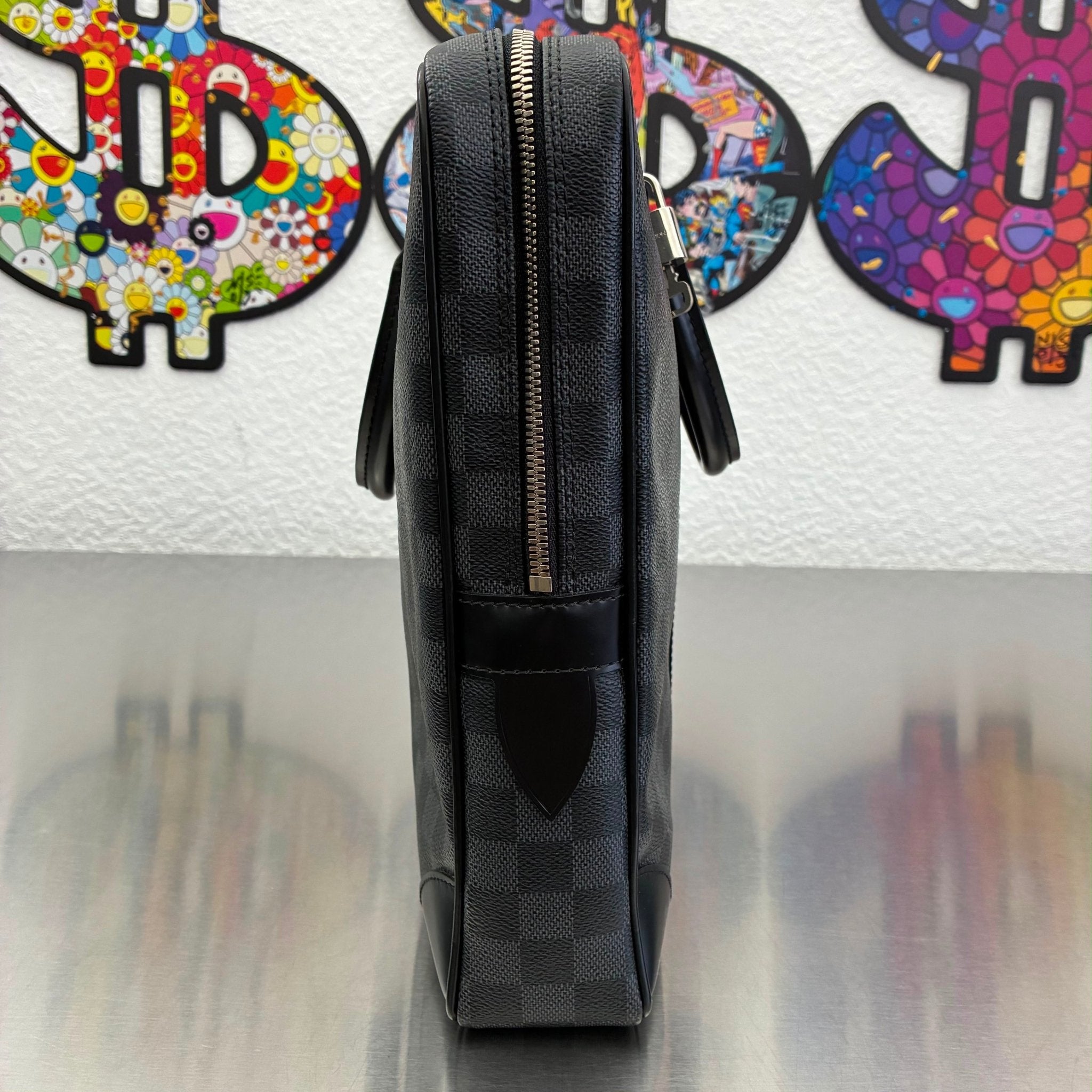 Louis Vuitton Porte Documents Voyage Damier Graphite
