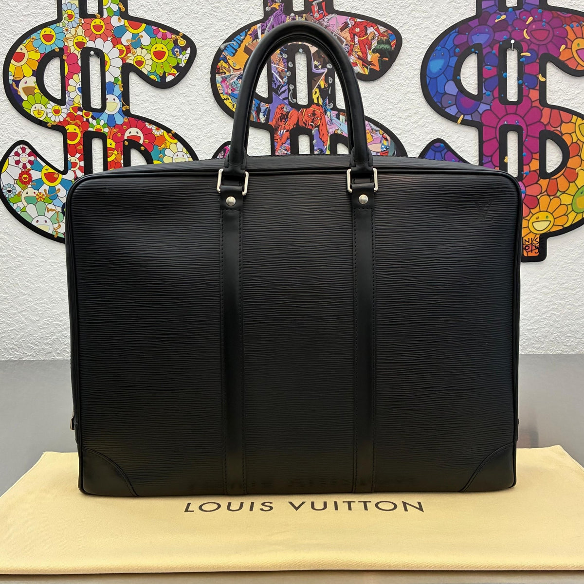 Louis Vuitton Porte Documents Voyage Epi