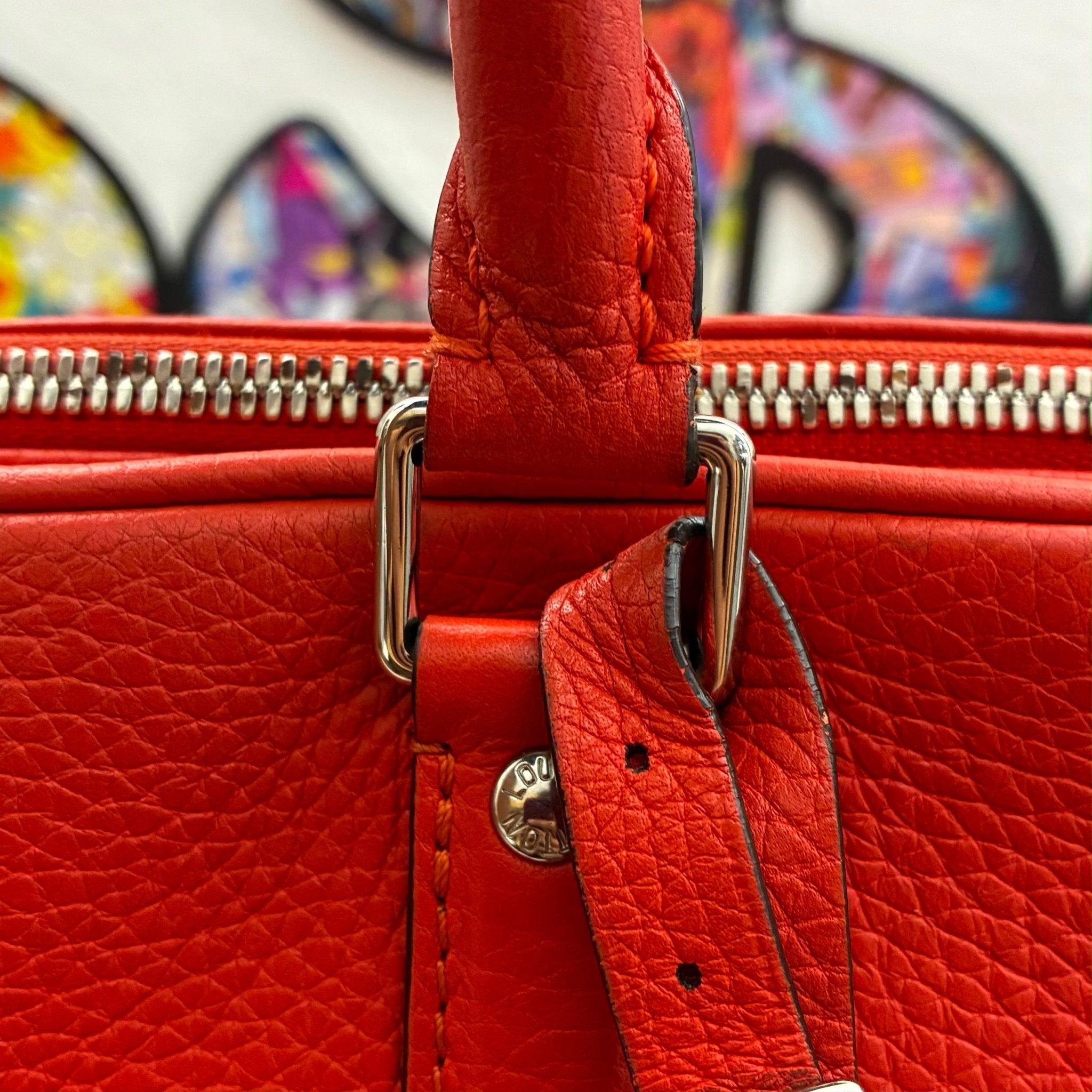 Louis Vuitton Porte Documents Voyage Taurillon Leder