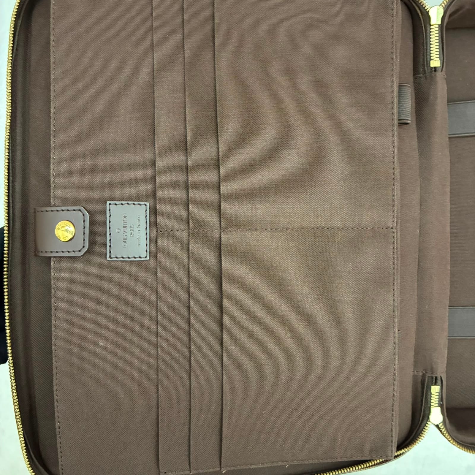 Louis Vuitton Porte Ordinateur Damier Ebene