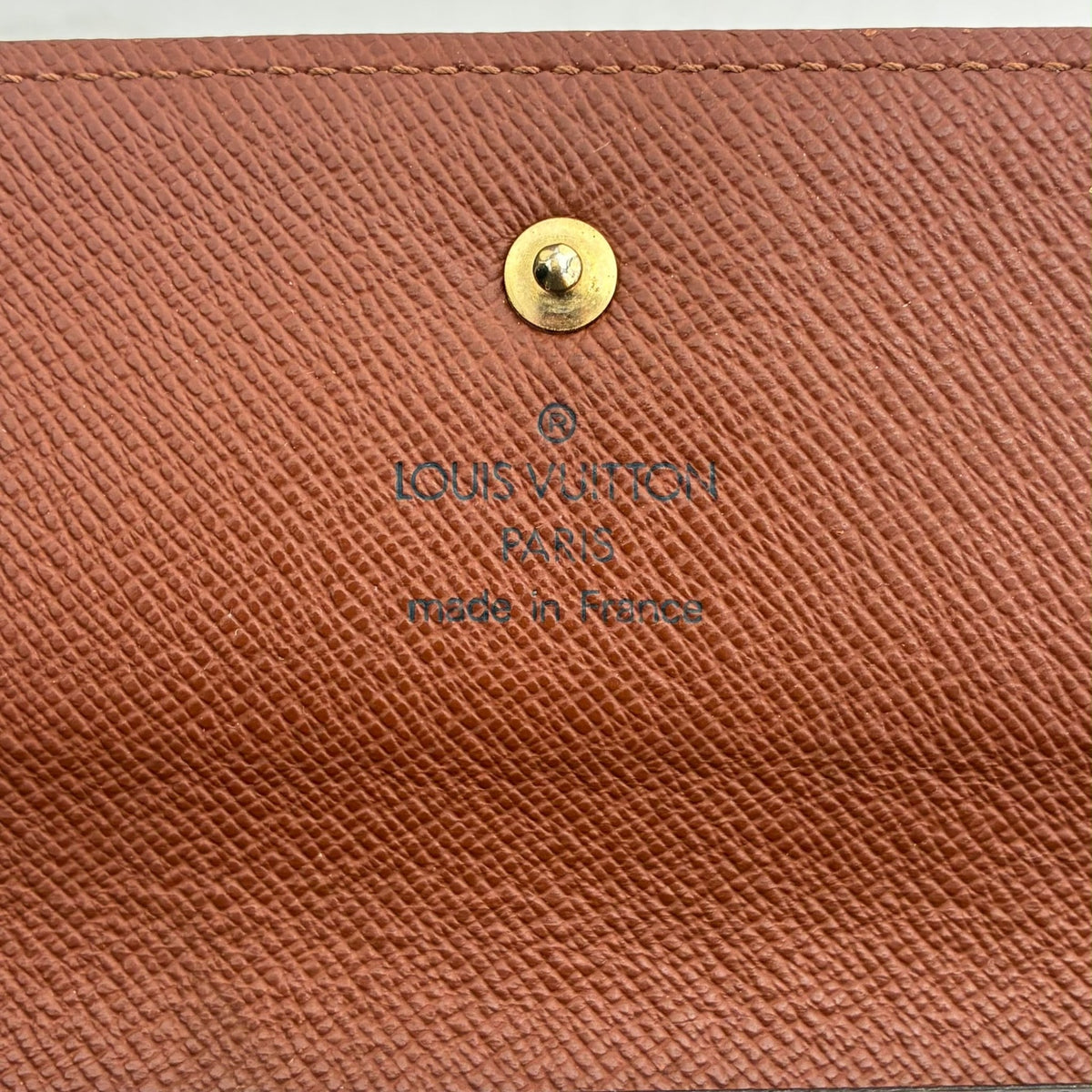 Louis Vuitton Porte Tresor Monogram
