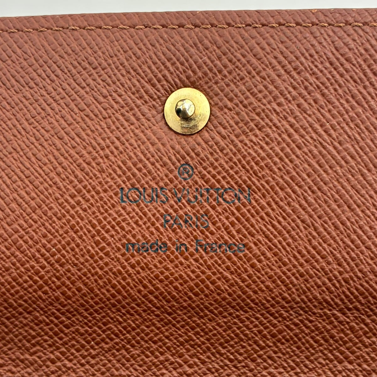 Louis Vuitton Porte Tresor Monogram