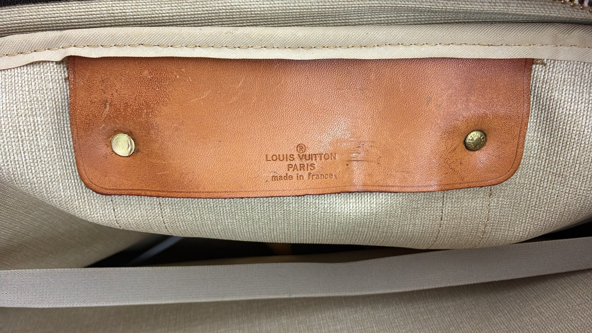 Louis Vuitton Sac à deux Poche mit Kleiderbügel Monogram von 1987