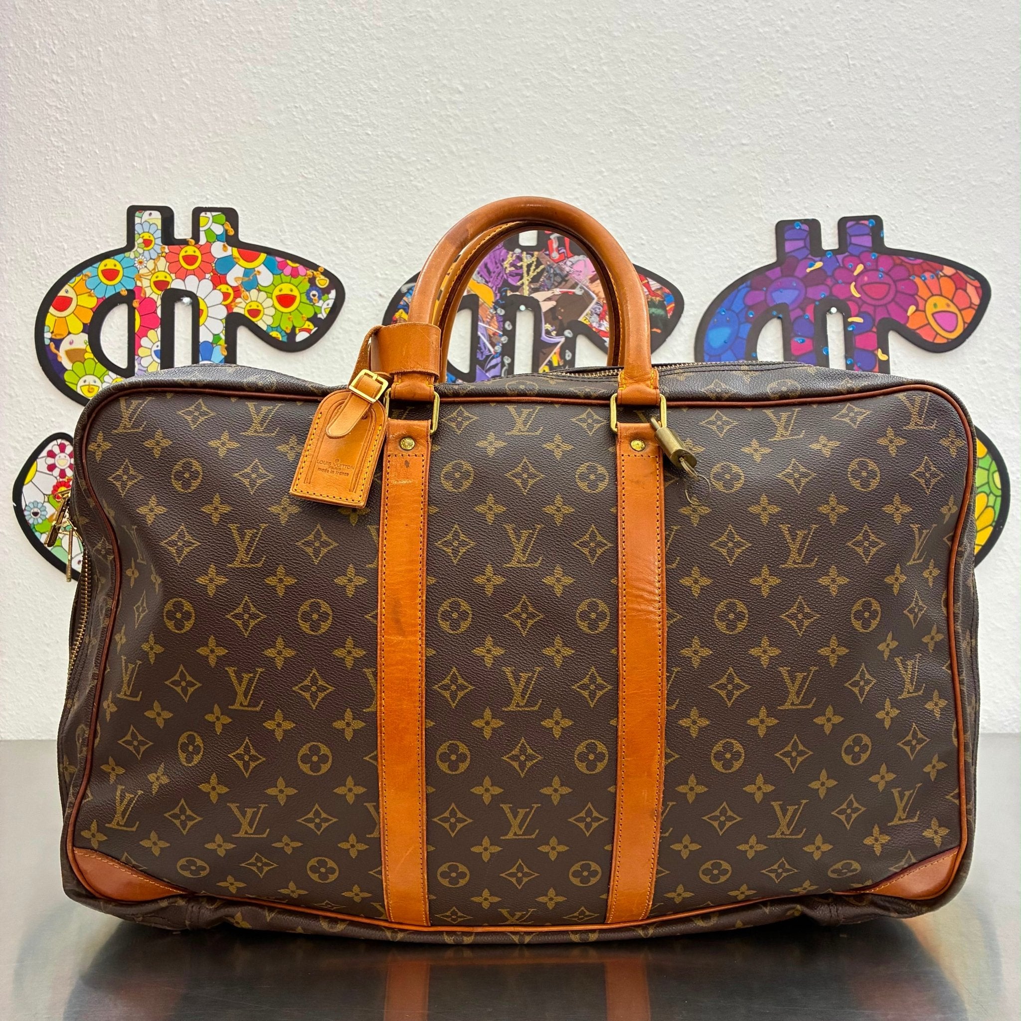 Louis Vuitton Sac à deux Poche mit Kleiderbügel Monogram von 1987