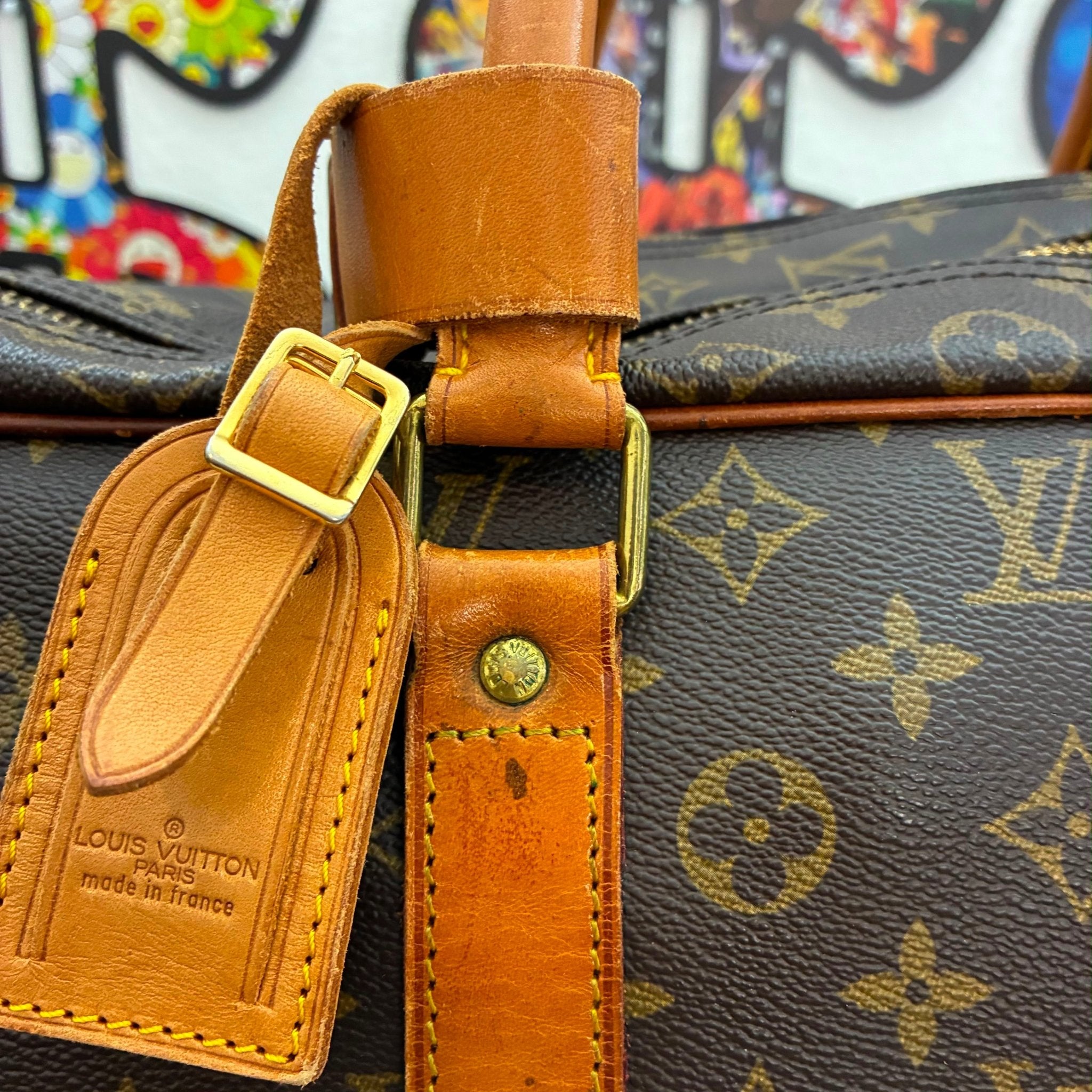 Louis Vuitton Sac à deux Poche mit Kleiderbügel Monogram von 1987