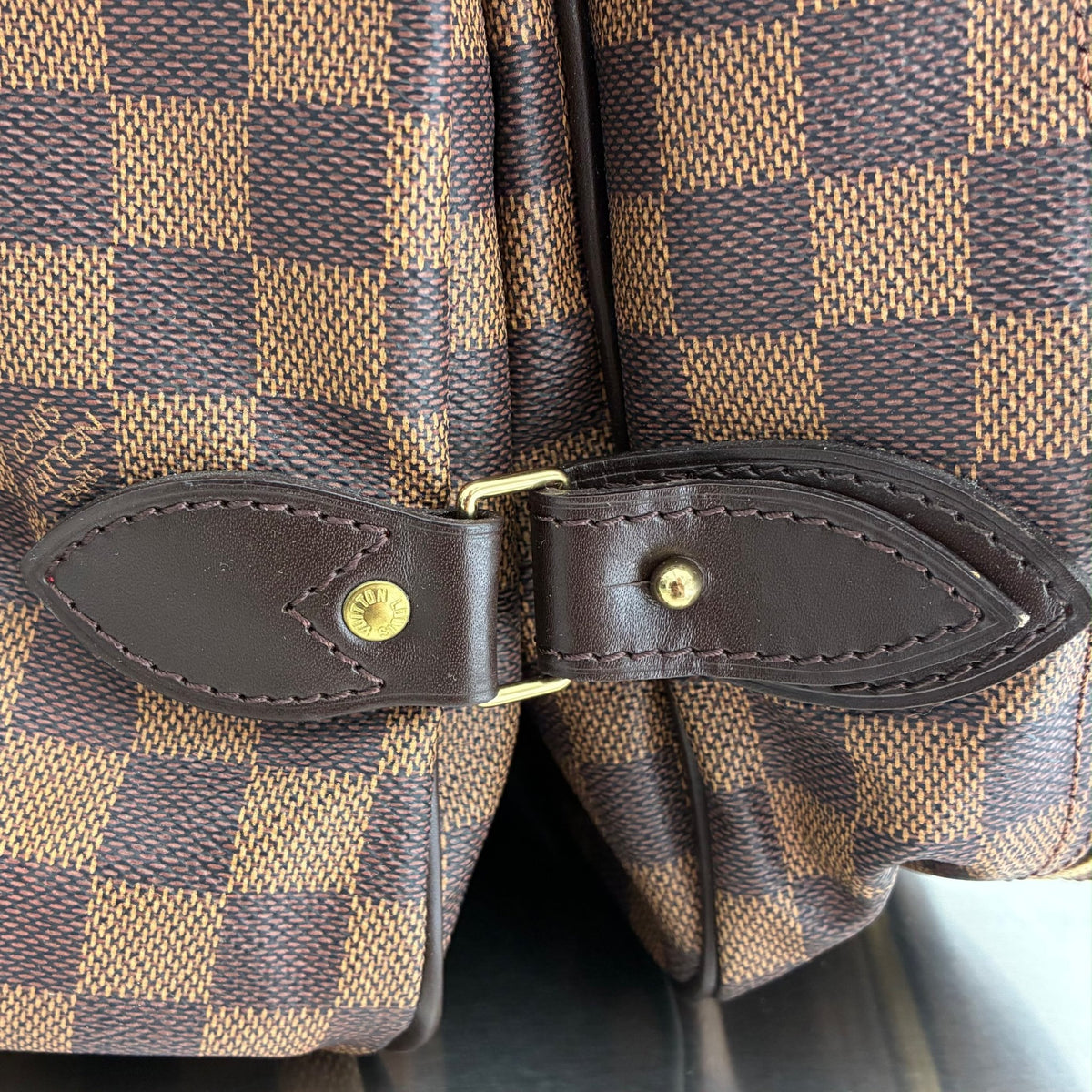 Louis Vuitton Sac Chasse Damier Ebene