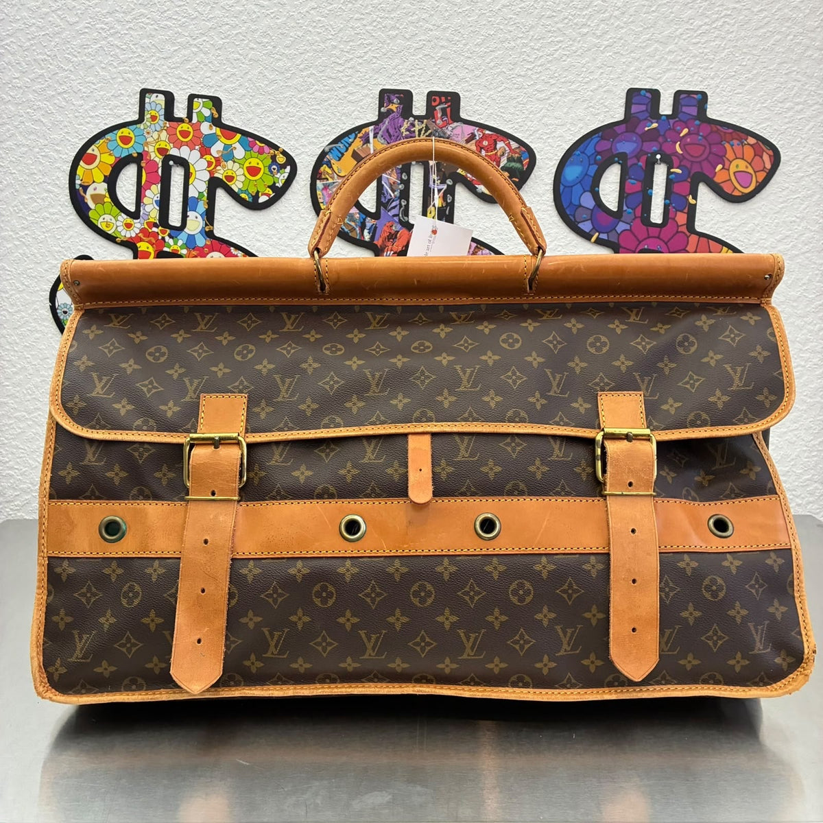 Louis Vuitton Sac de Chasse Grande Monogam von 1988