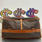 Louis Vuitton Sac de Chasse Monogam von 1987