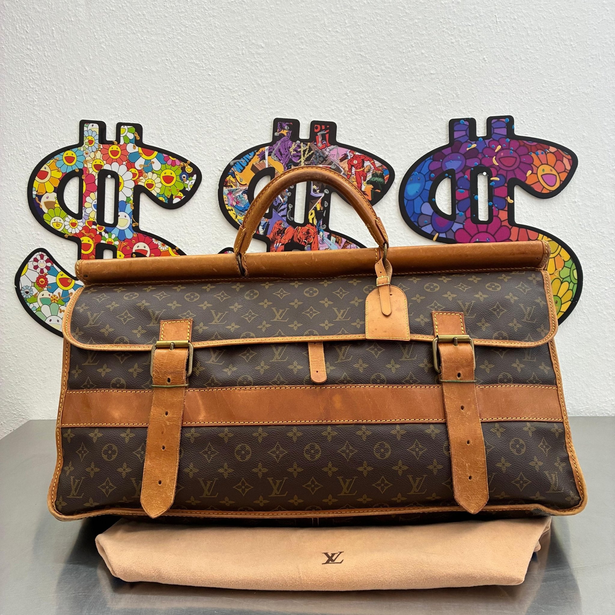 Louis Vuitton Sac de Chasse Monogam von 1987