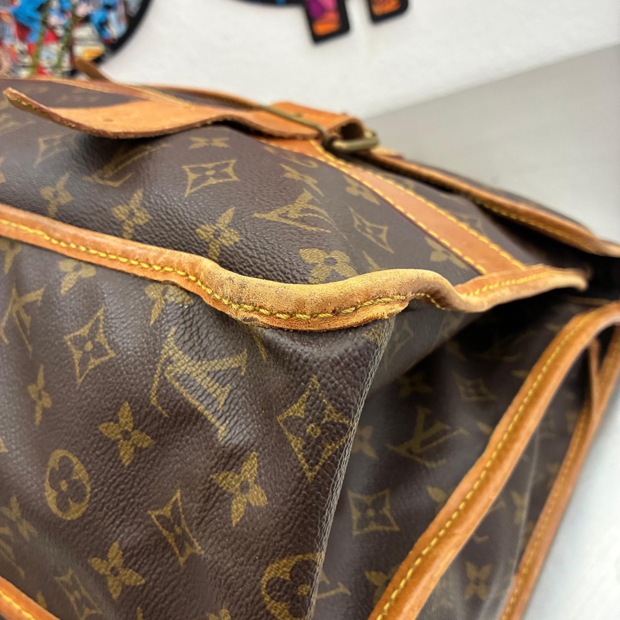 Louis Vuitton Sac de Chasse Monogam von 1987