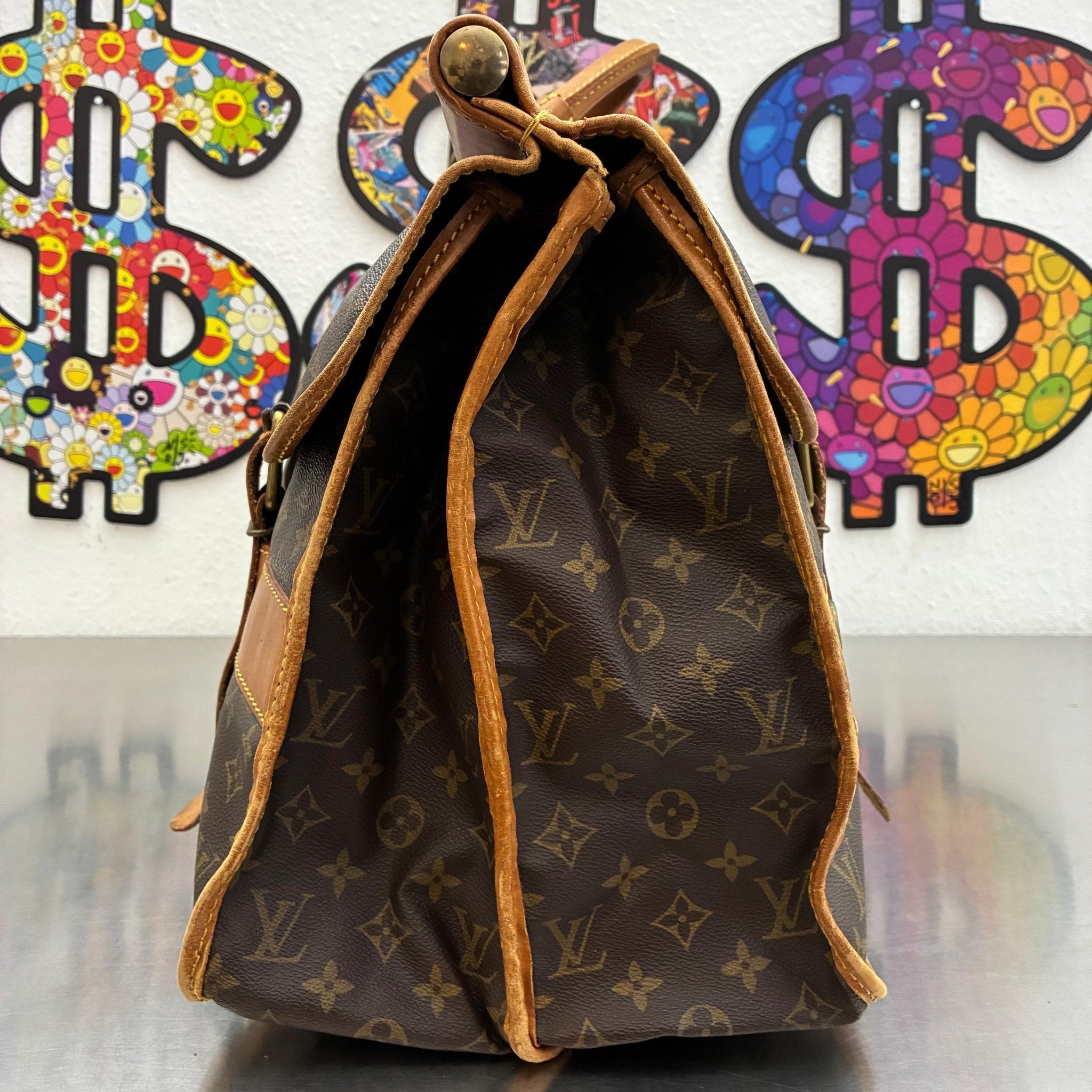 Louis Vuitton Sac de Chasse Monogam von 1987