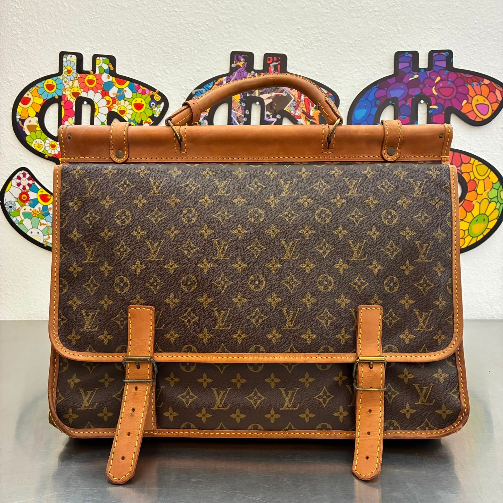 Louis Vuitton Sac de Chasse Monogam von 1989