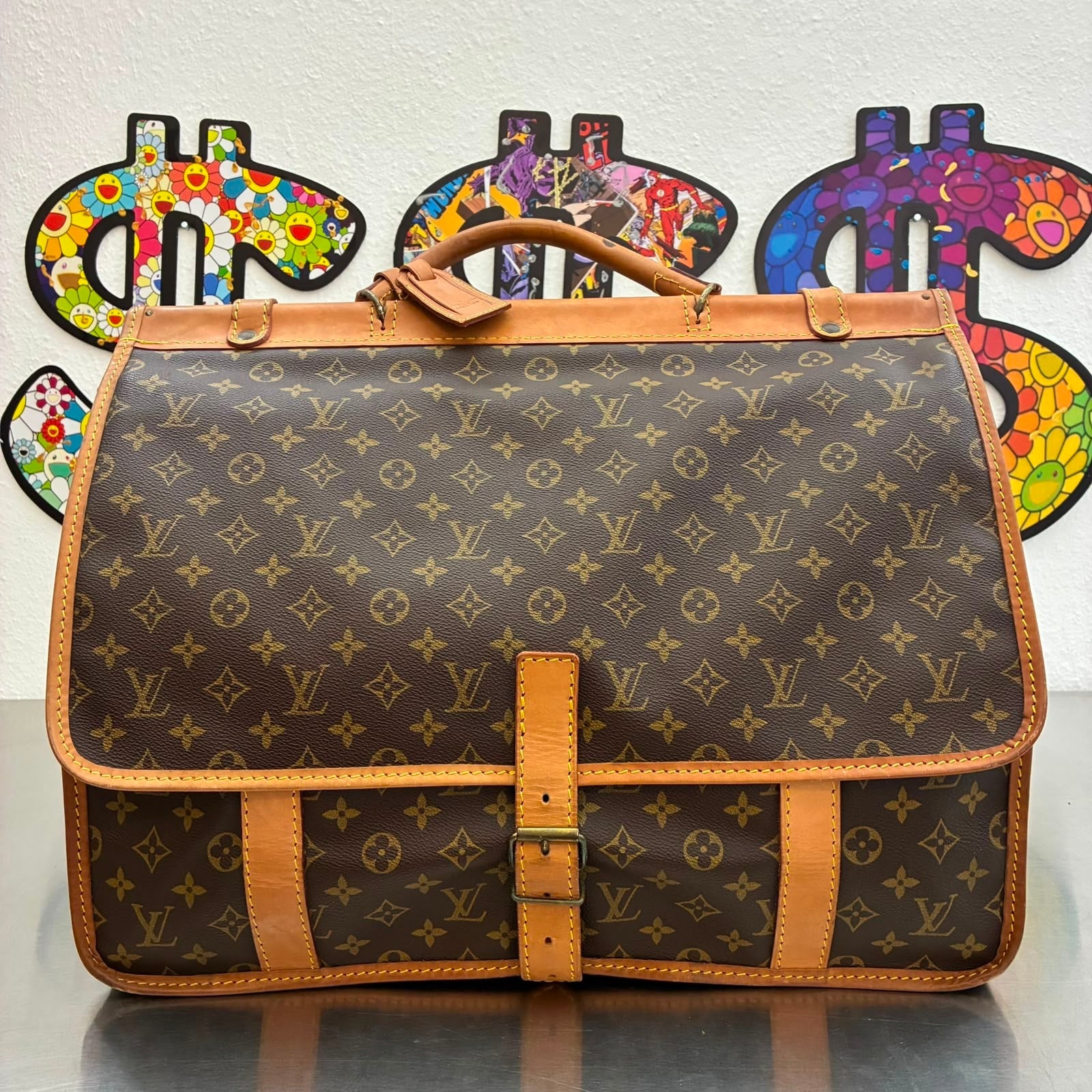 Louis Vuitton Sac de Chasse Monogam von 1989