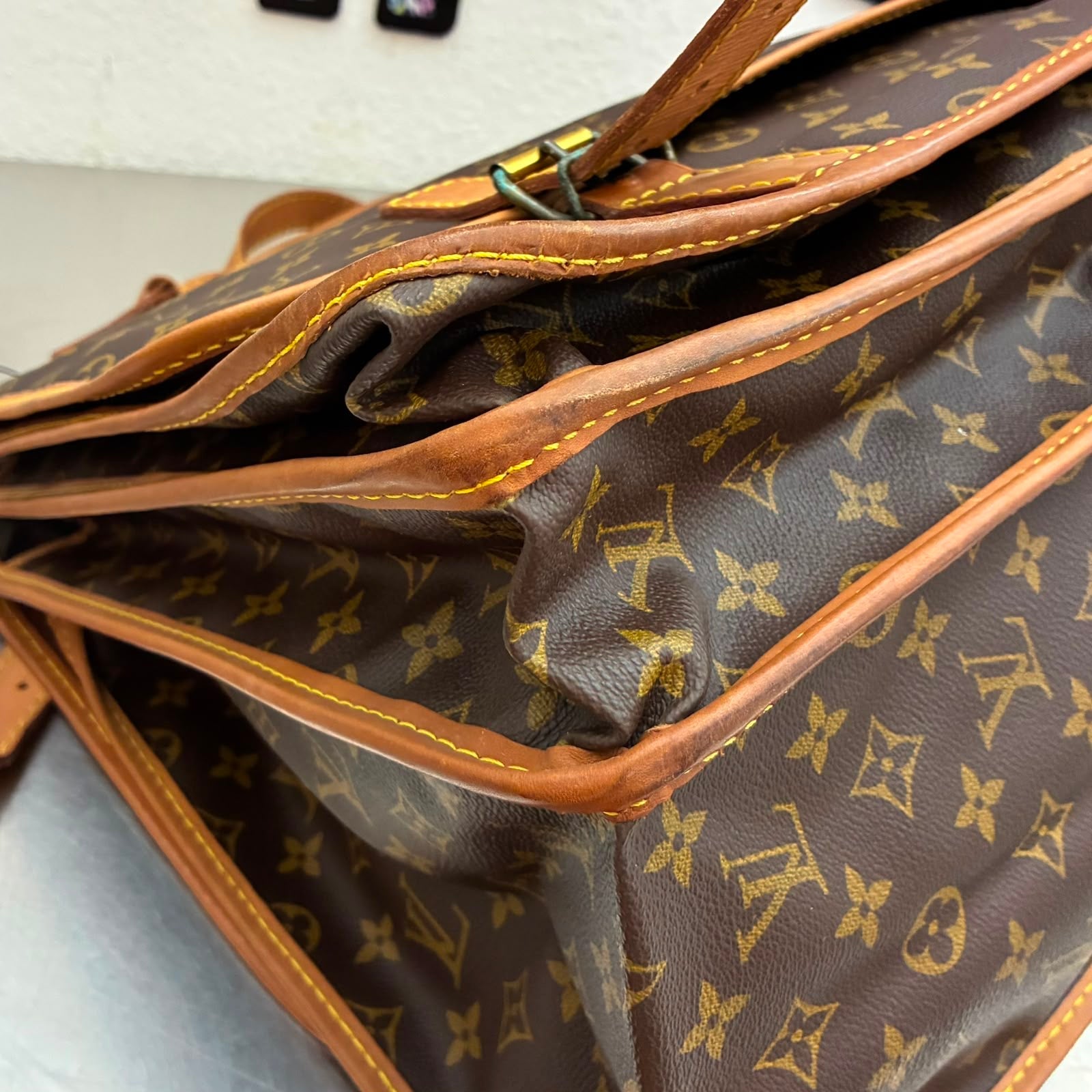 Louis Vuitton Sac de Chasse Monogam von 1989
