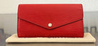 Louis Vuitton Sarah Geldbörse Epi