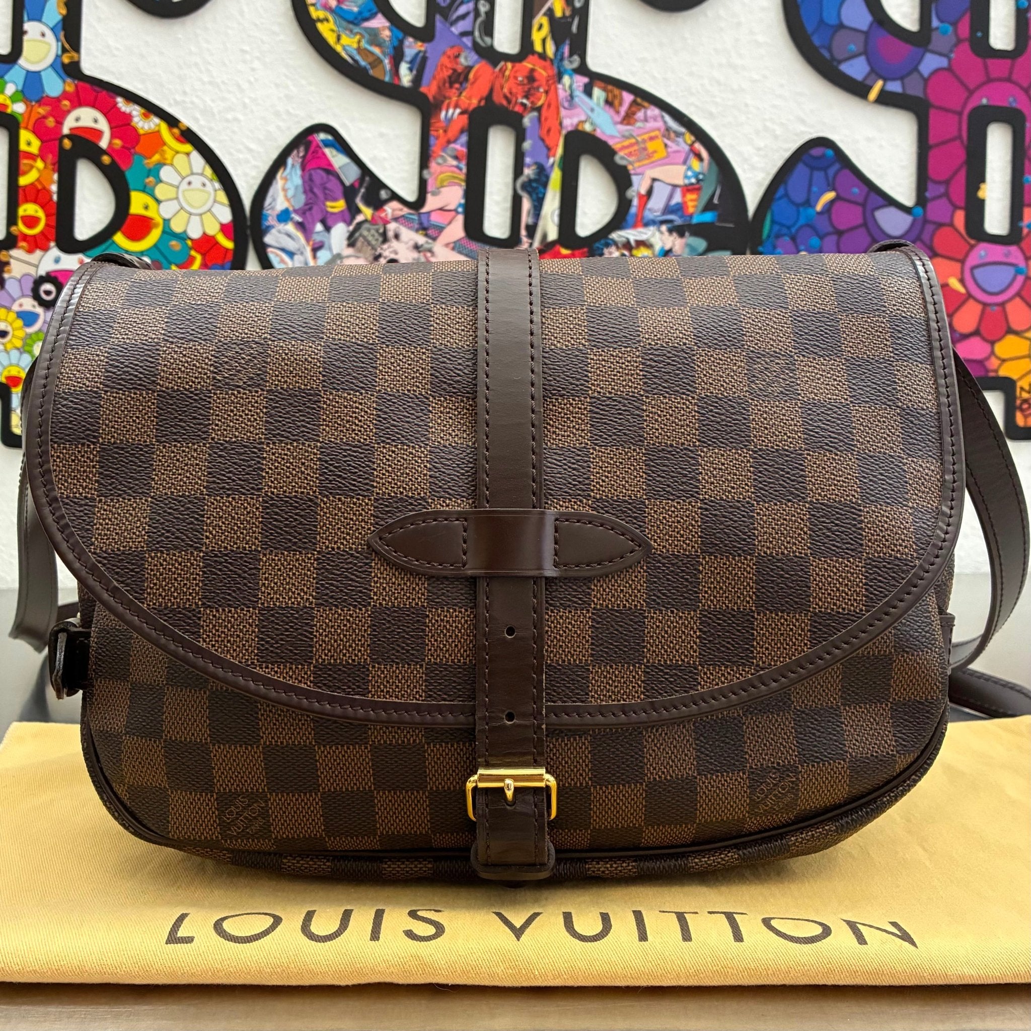 Louis Vuitton Saumur 30 Damier Ebene