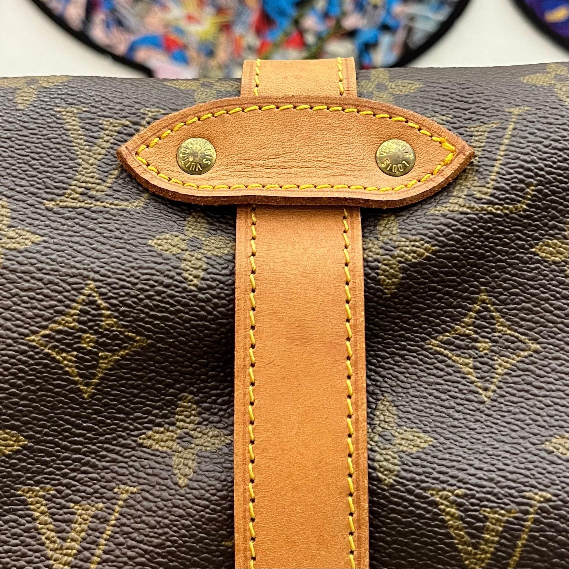 Louis Vuitton Saumur 35 Monogram von 1987
