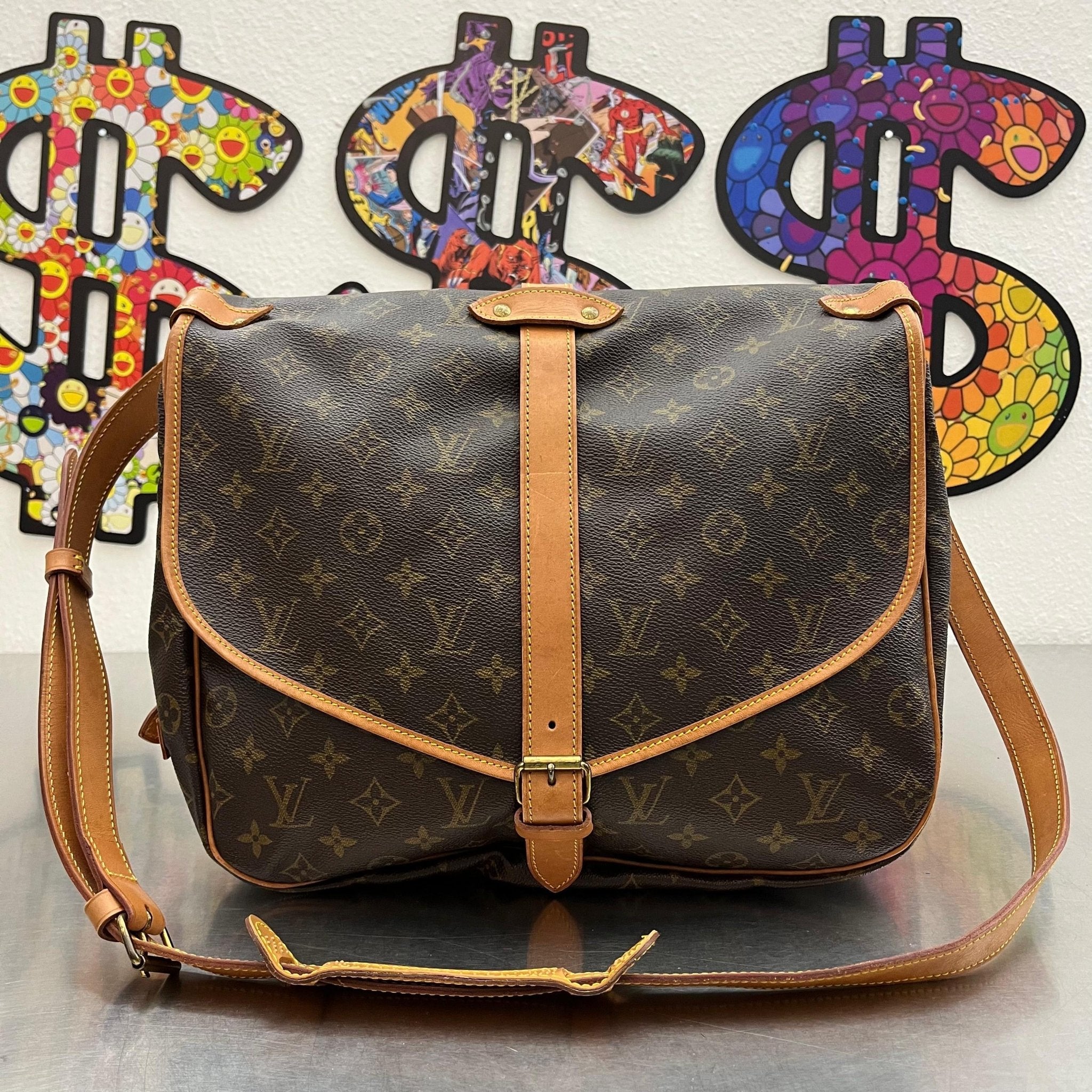 Louis Vuitton Saumur 35 Monogram von 1987