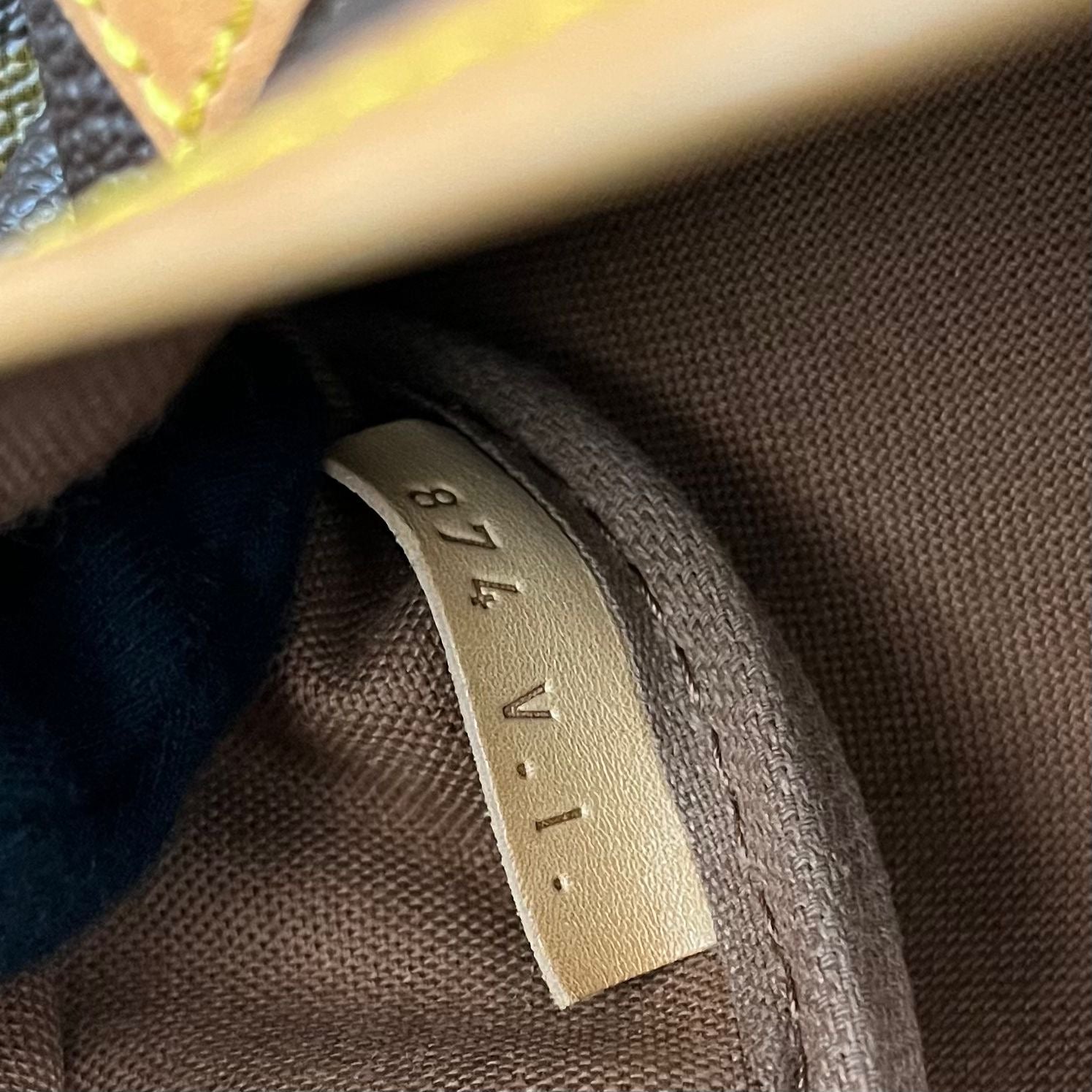 Louis Vuitton Saumur 35 Monogram von 1987