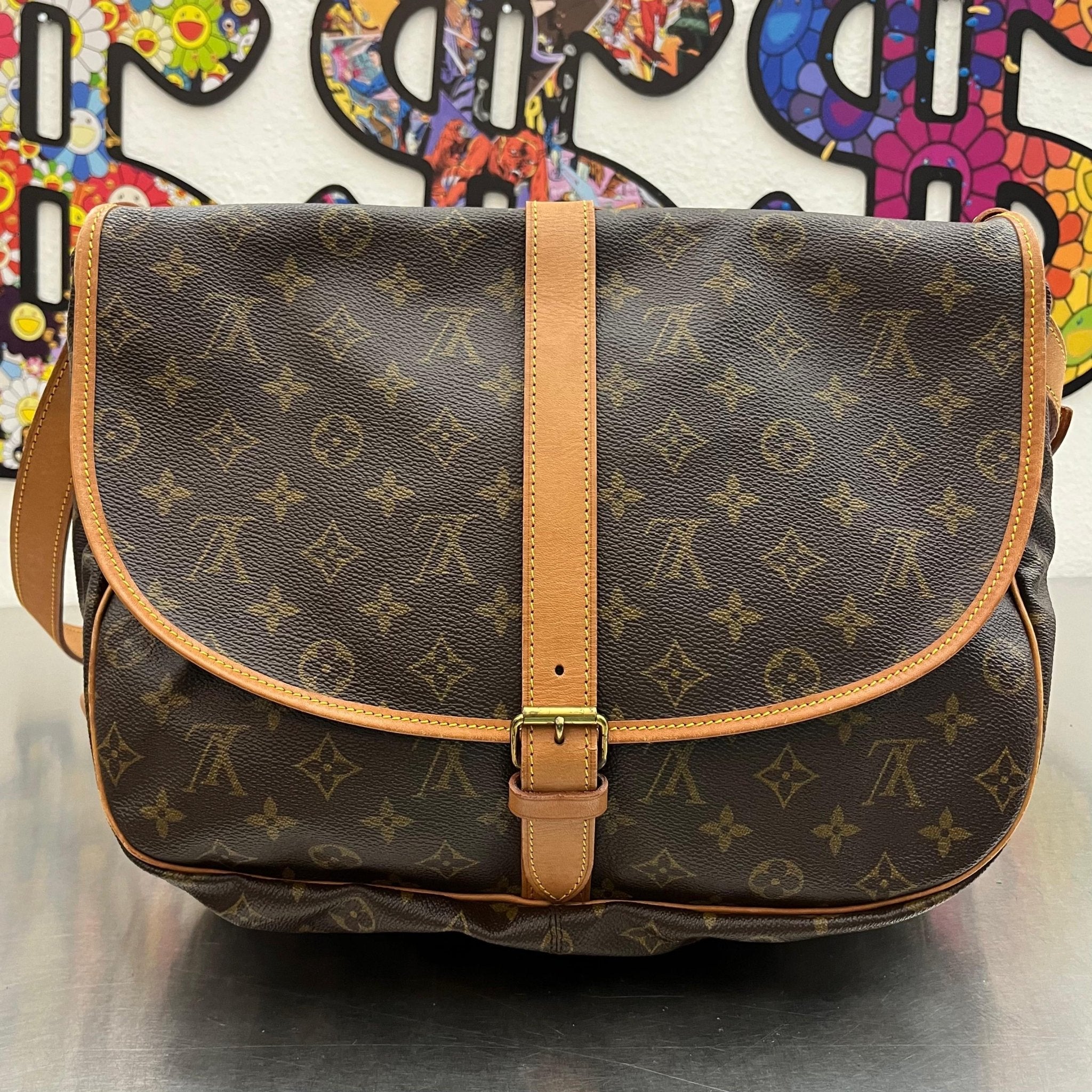 Louis Vuitton Saumur 35 Monogram von 1987