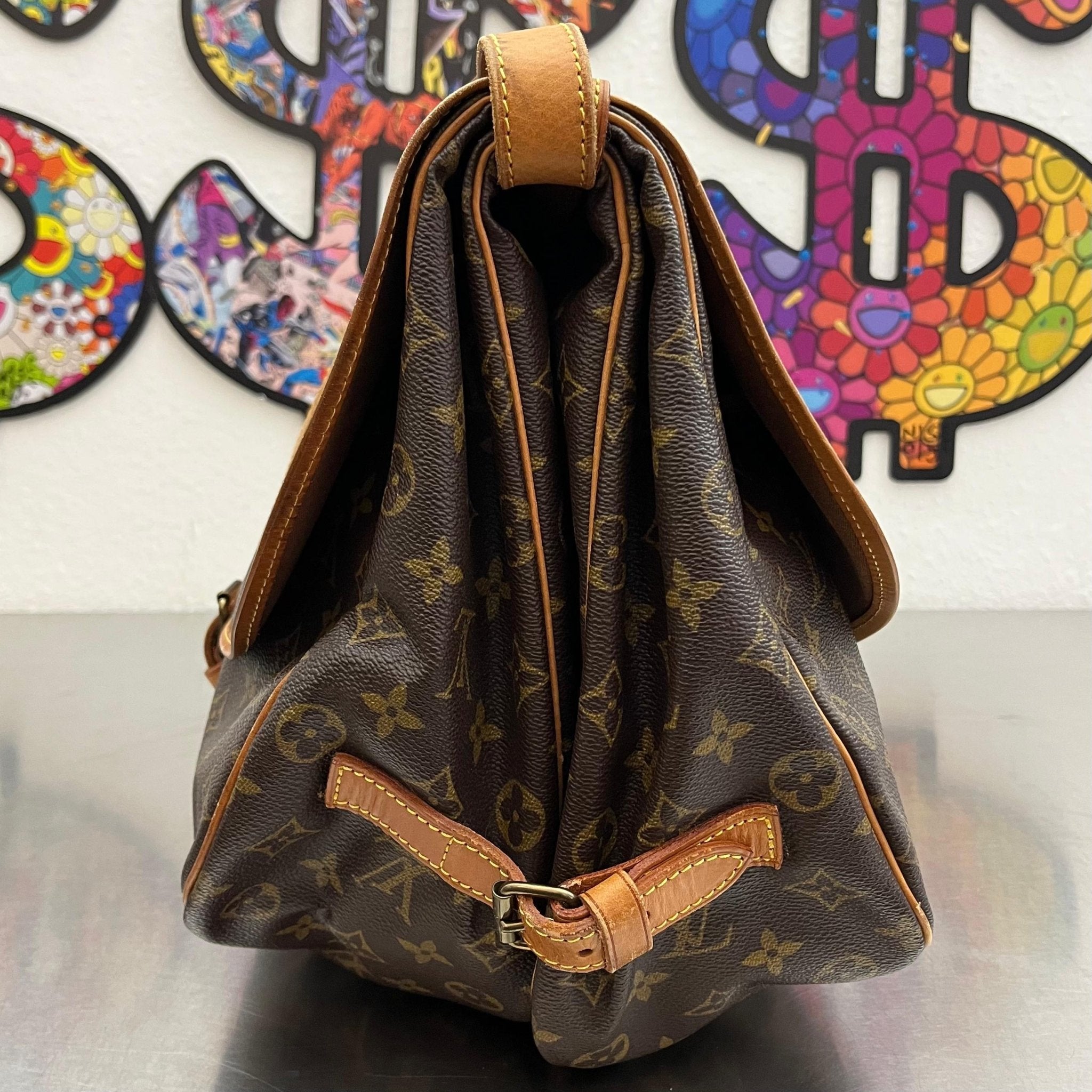 Louis Vuitton Saumur 35 Monogram von 1989