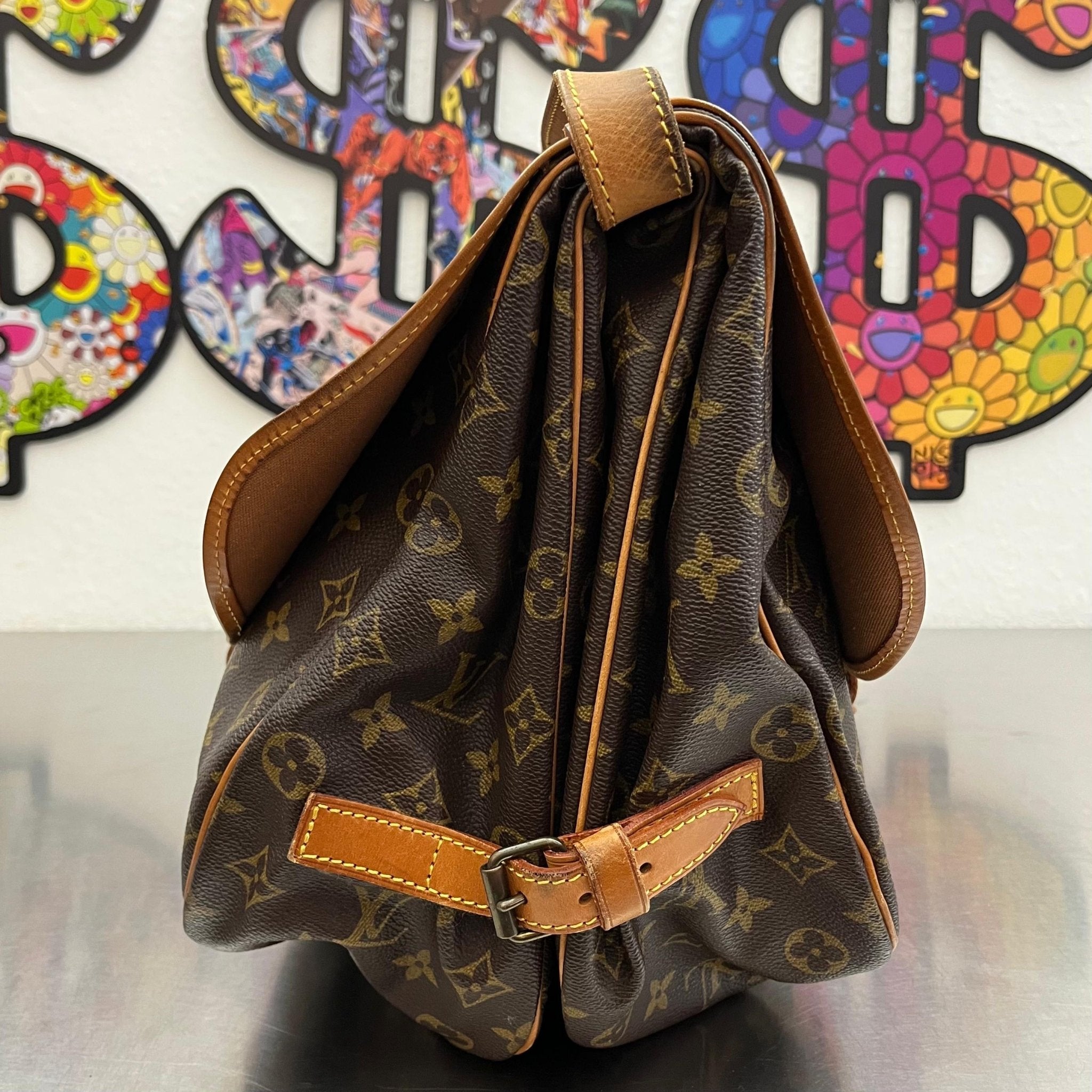 Louis Vuitton Saumur 35 Monogram von 1989