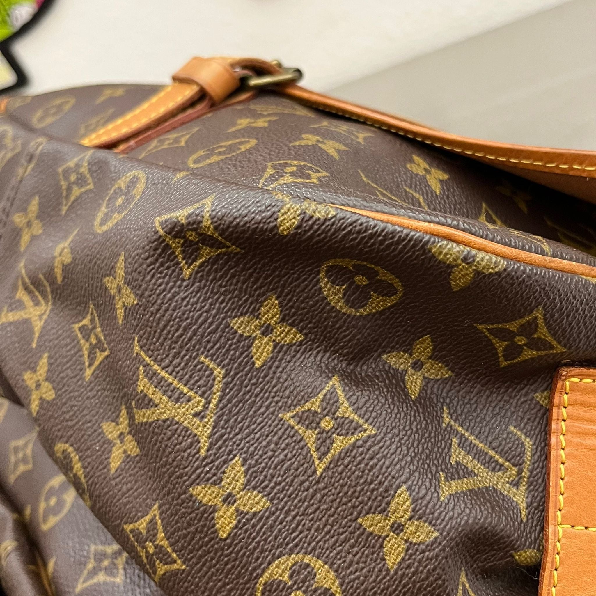 Louis Vuitton Saumur 35 Monogram von 1989
