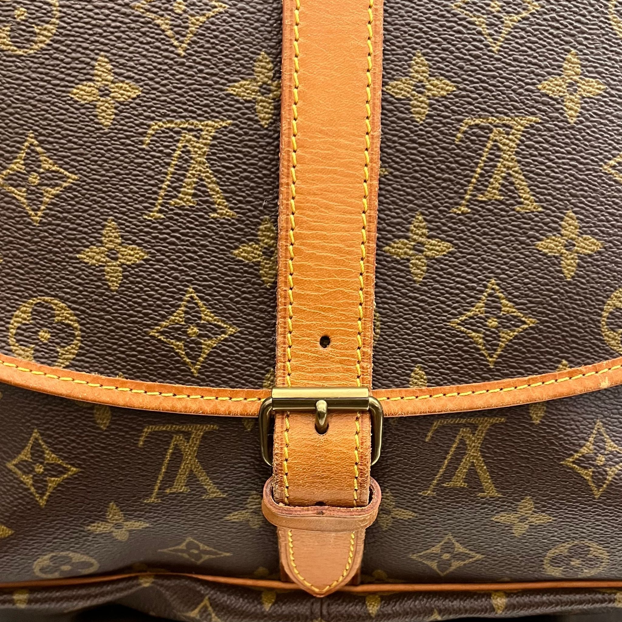 Louis Vuitton Saumur 35 Monogram von 1989