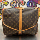 Louis Vuitton Saumur 35 Monogram von 1989