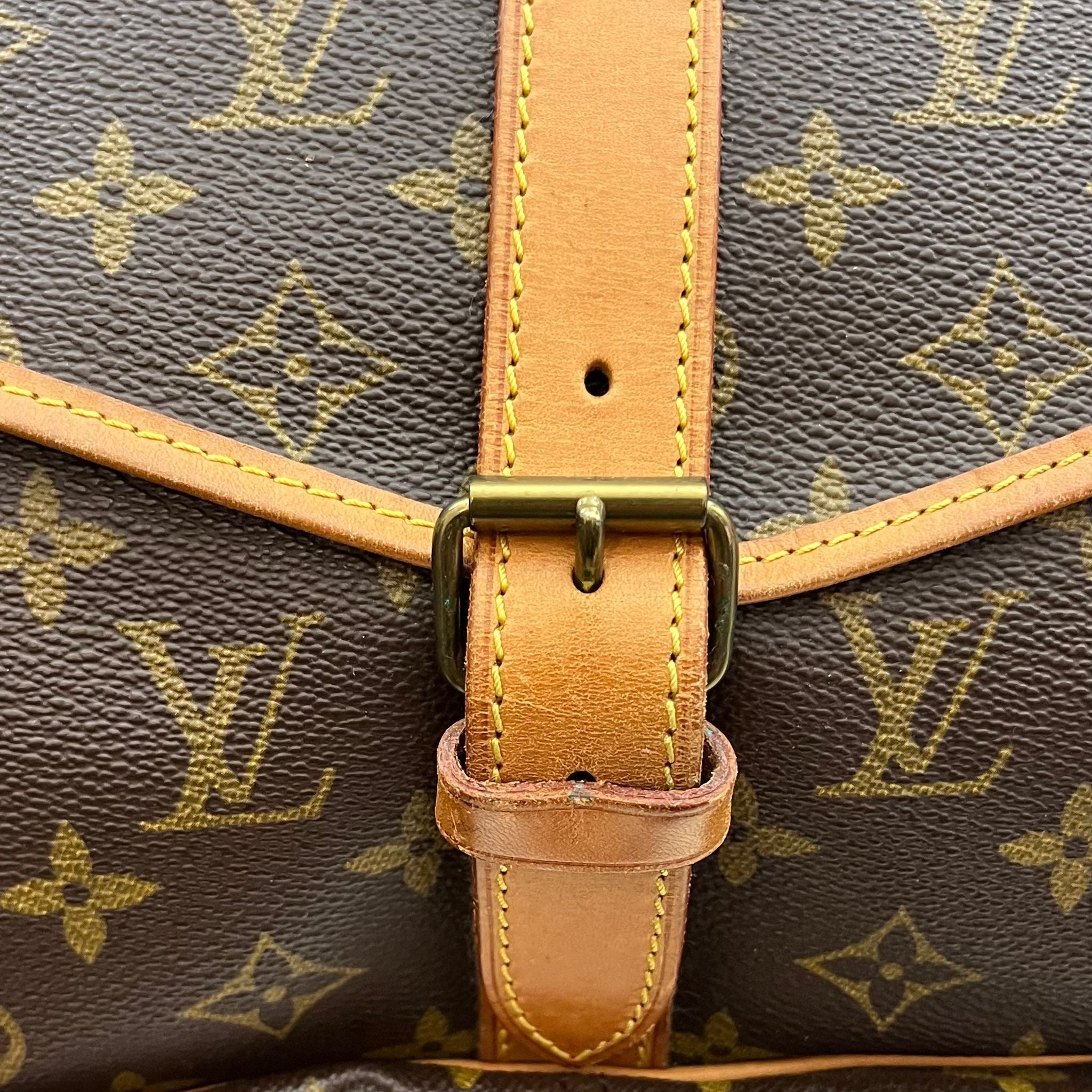Louis Vuitton Saumur 35 Monogram von 1989