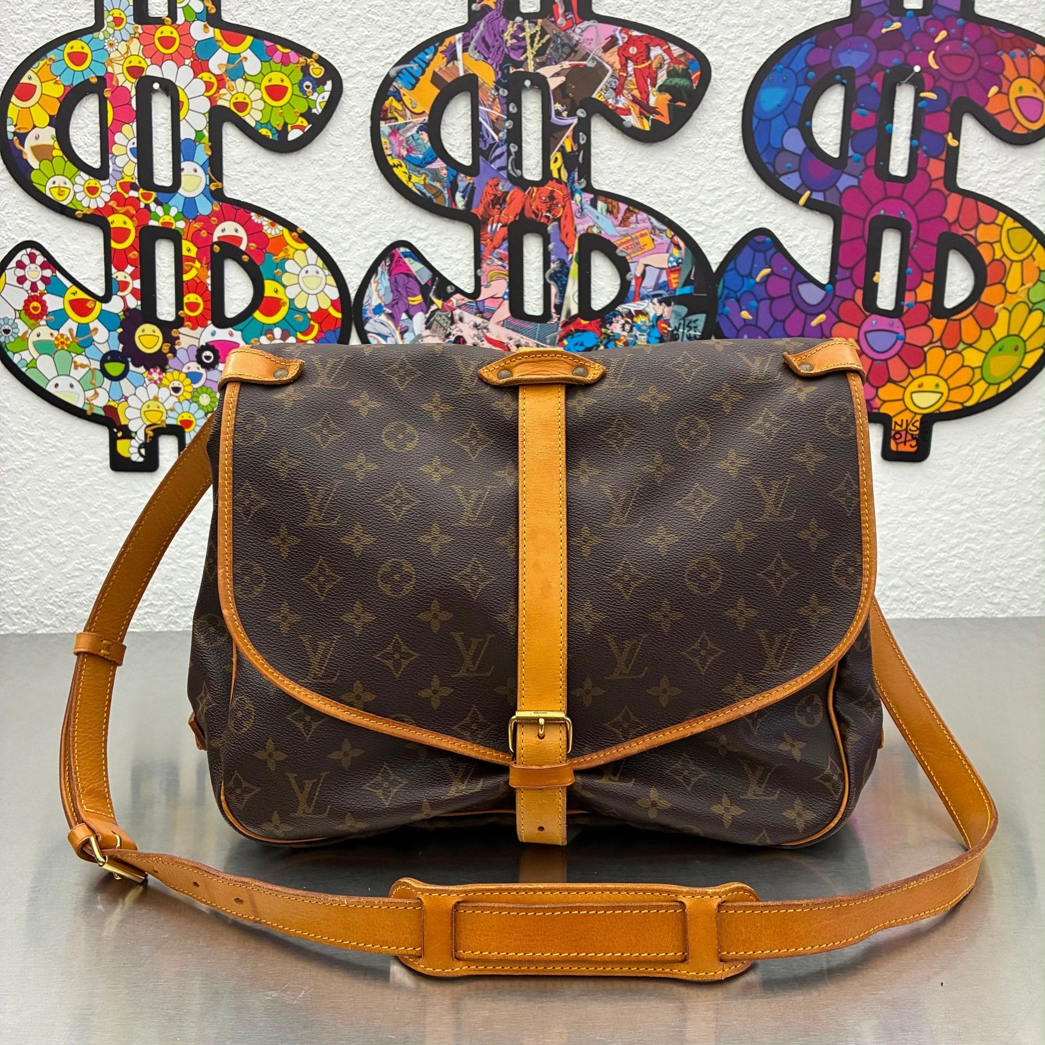 Louis Vuitton Saumur 35 Monogram von 1993