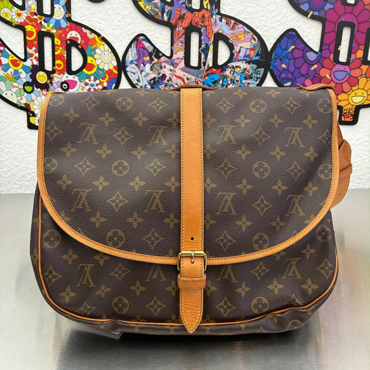 Louis Vuitton Saumur 35 Monogram von 1996