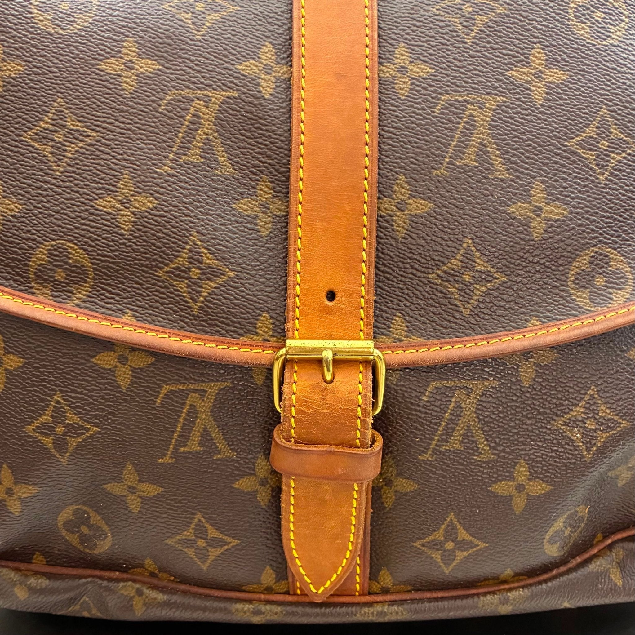 Louis Vuitton Saumur 35 Monogram von 1997