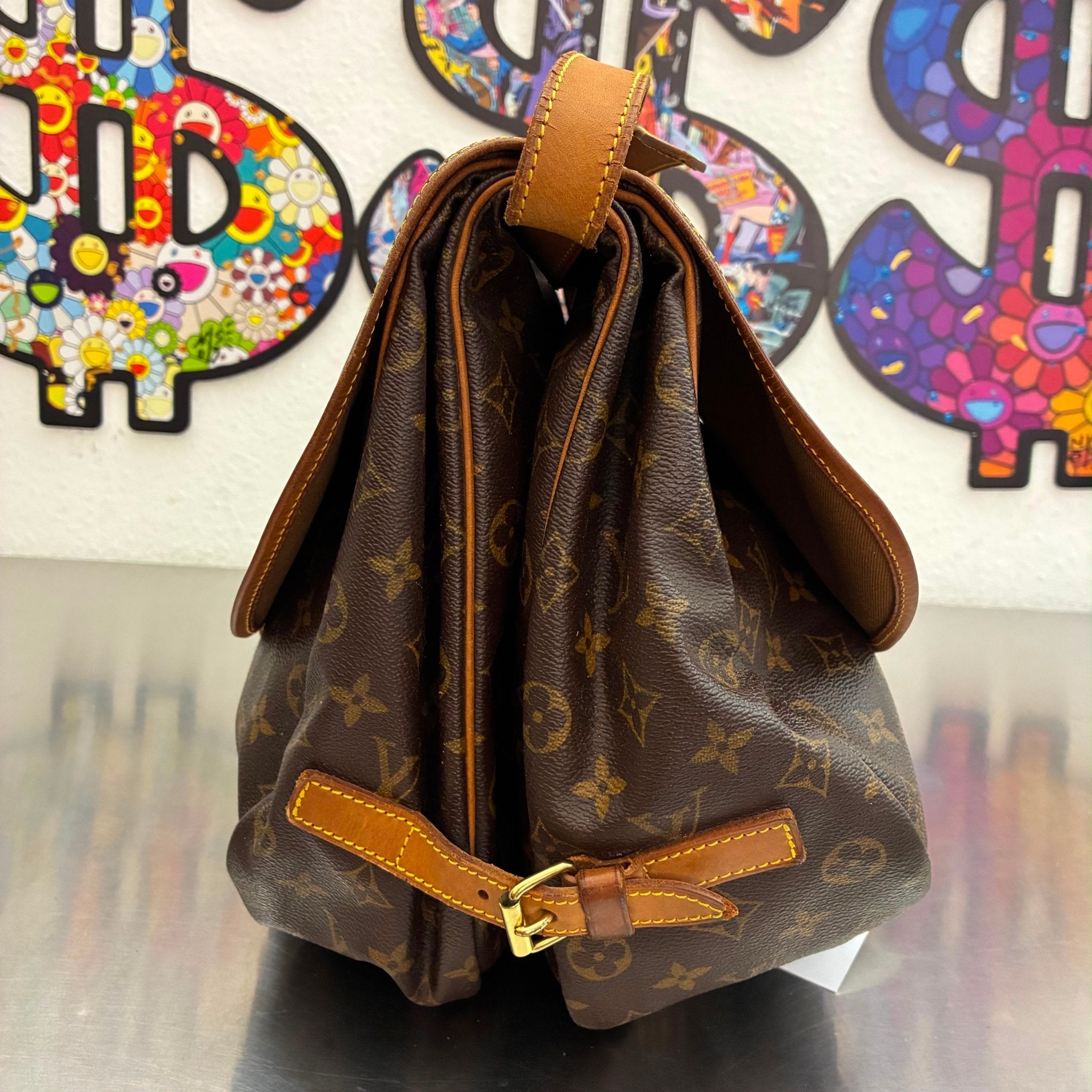 Louis Vuitton Saumur 35 Monogram von 1997