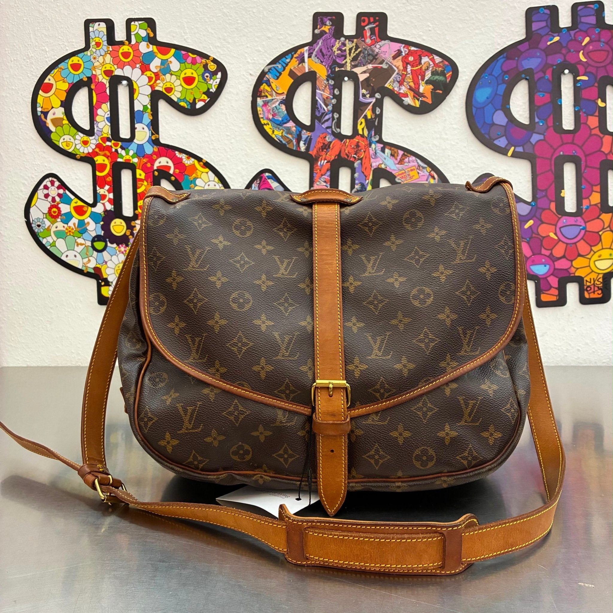 Louis Vuitton Saumur 35 Monogram von 1997