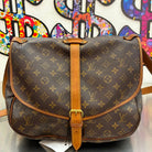 Louis Vuitton Saumur 35 Monogram von 1997