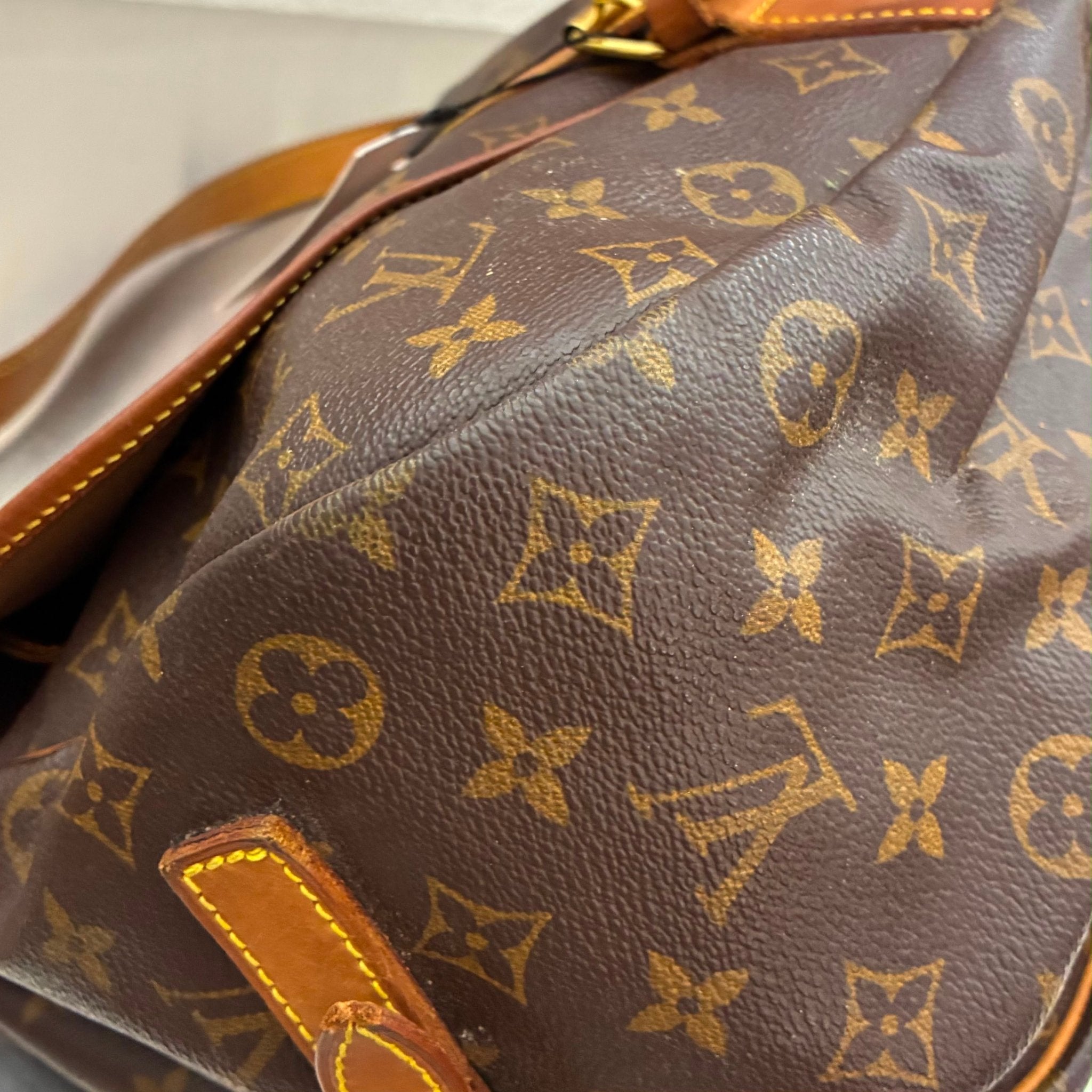 Louis Vuitton Saumur 35 Monogram von 1997