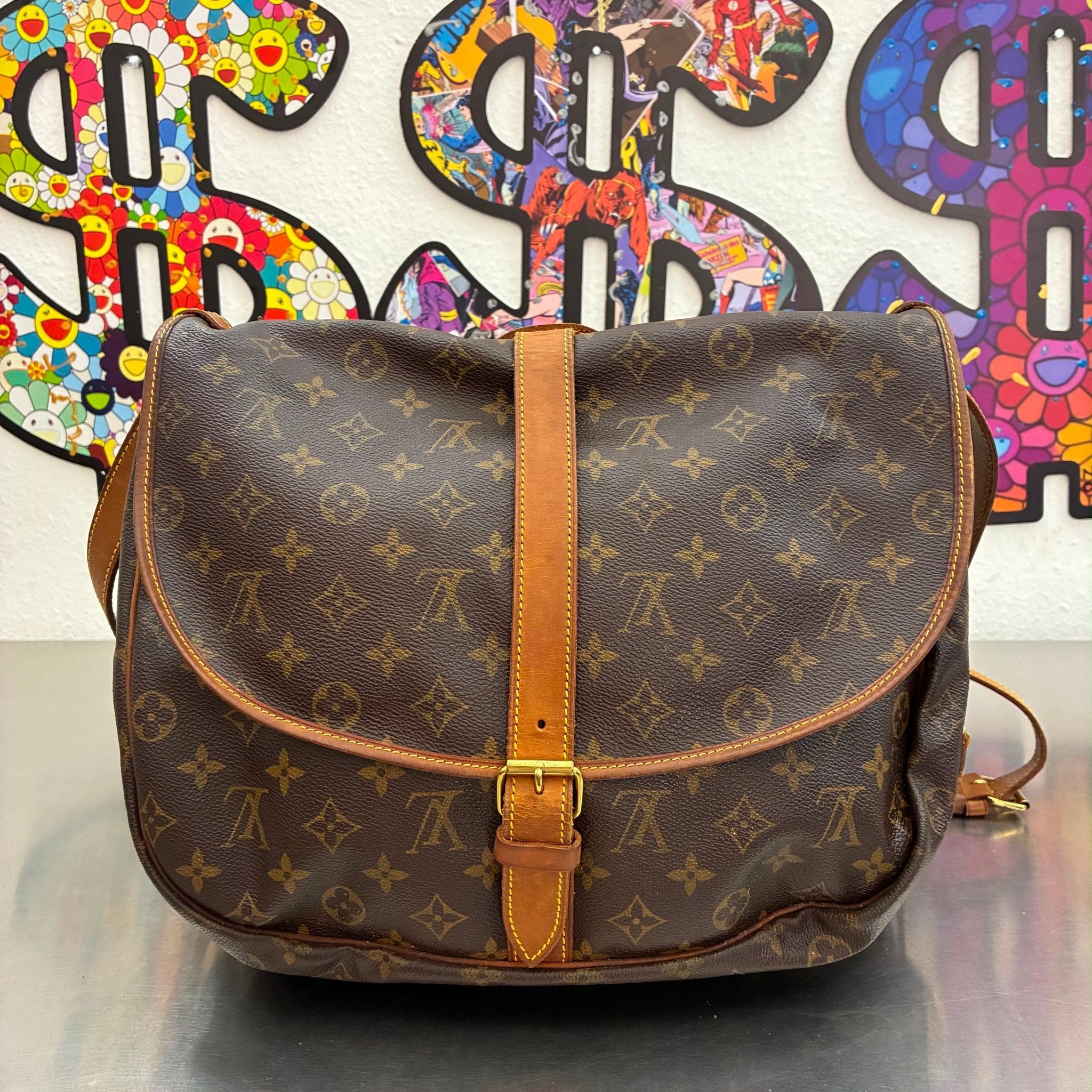 Louis Vuitton Saumur 35 Monogram von 1997