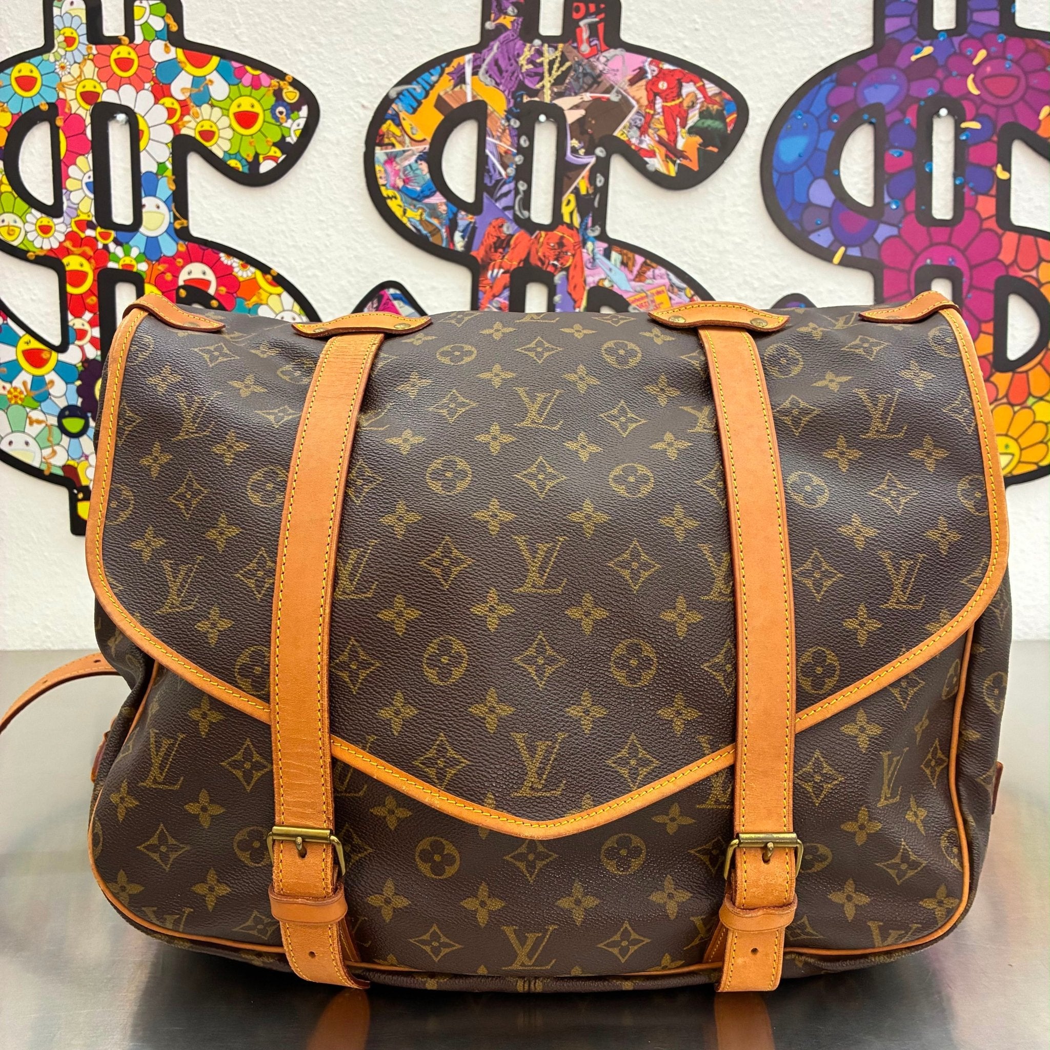 Louis Vuitton Saumur 43 Monogramm