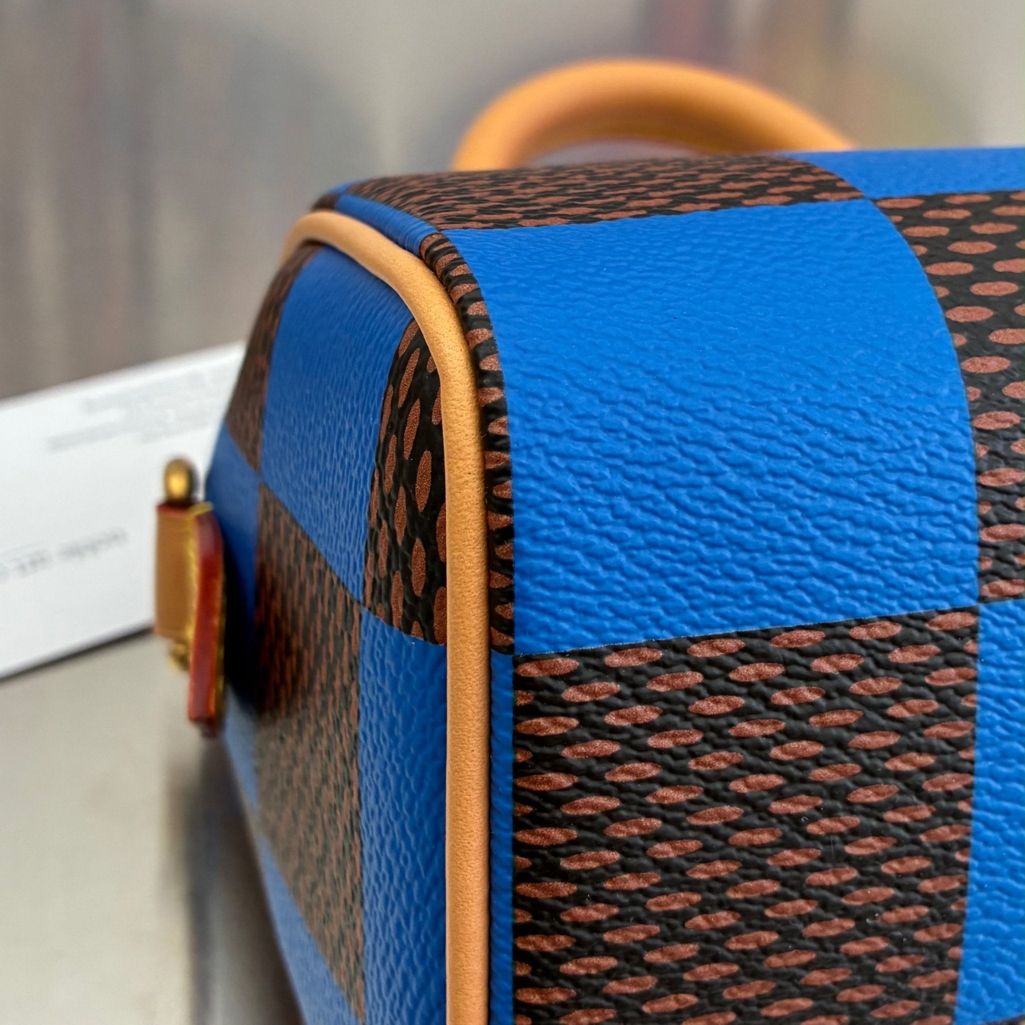 Louis Vuitton Speedy 18 Bandouliere Pop Blue