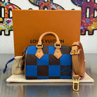 Louis Vuitton Speedy 18 Bandouliere Pop Blue