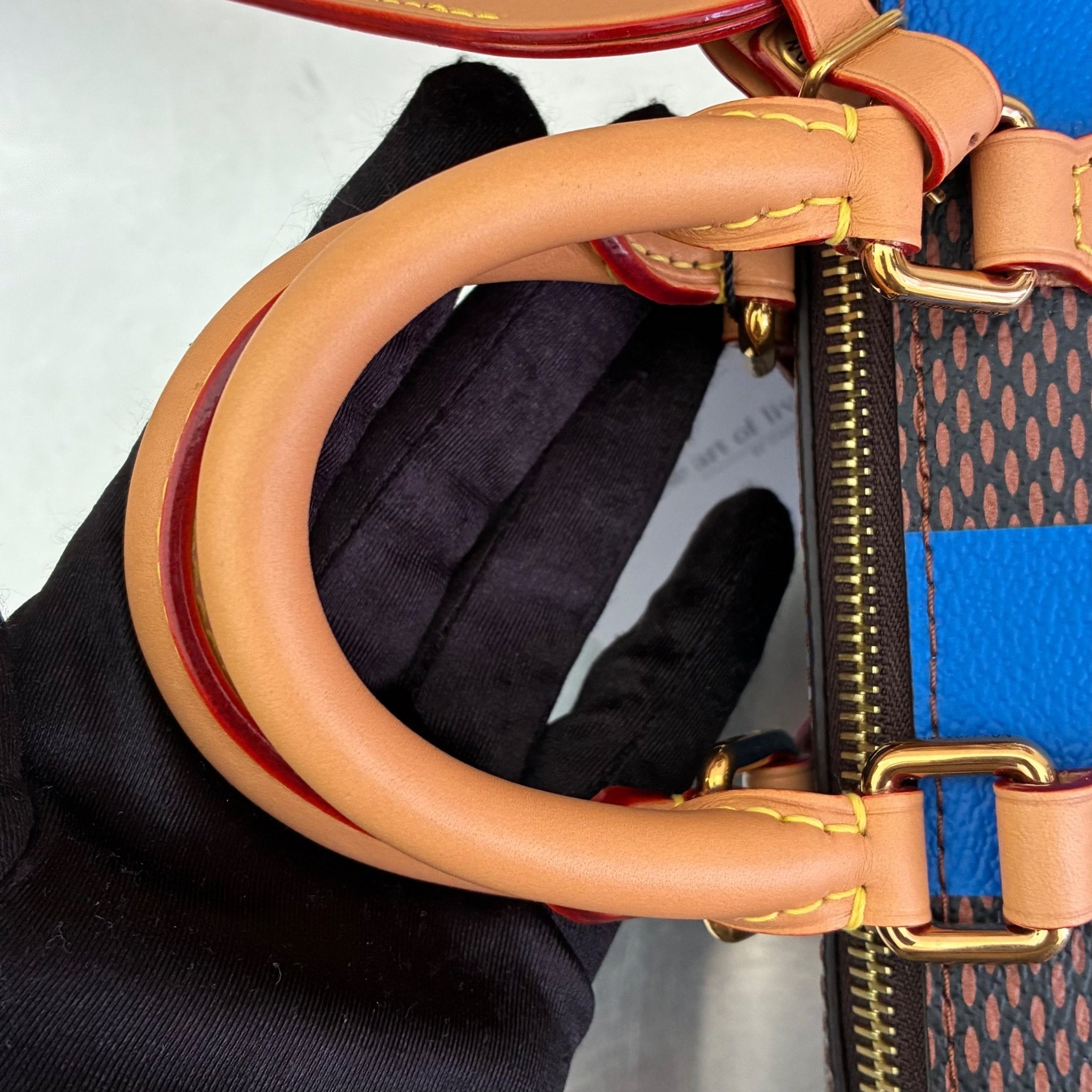 Louis Vuitton Speedy 18 Bandouliere Pop Blue