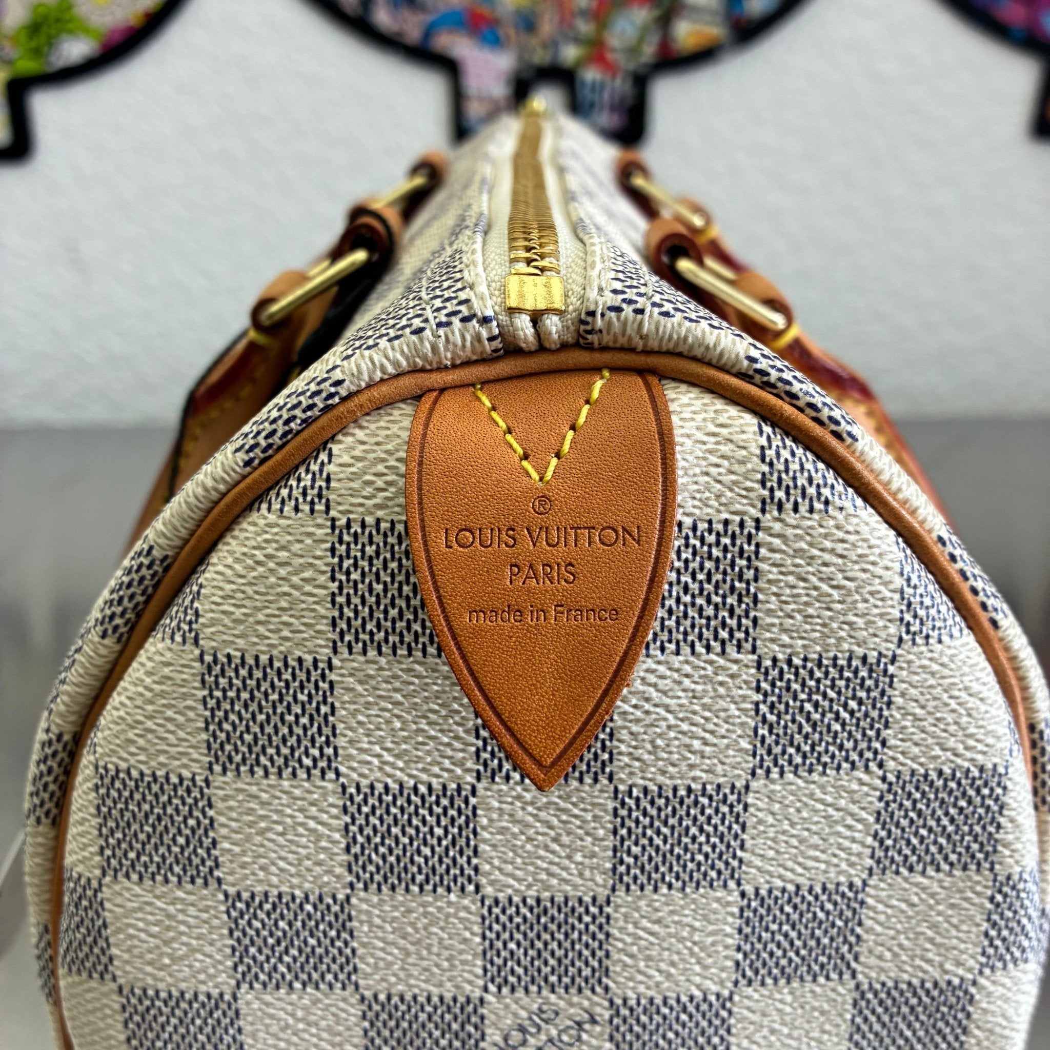 Louis Vuitton Speedy 25 Damier Azur